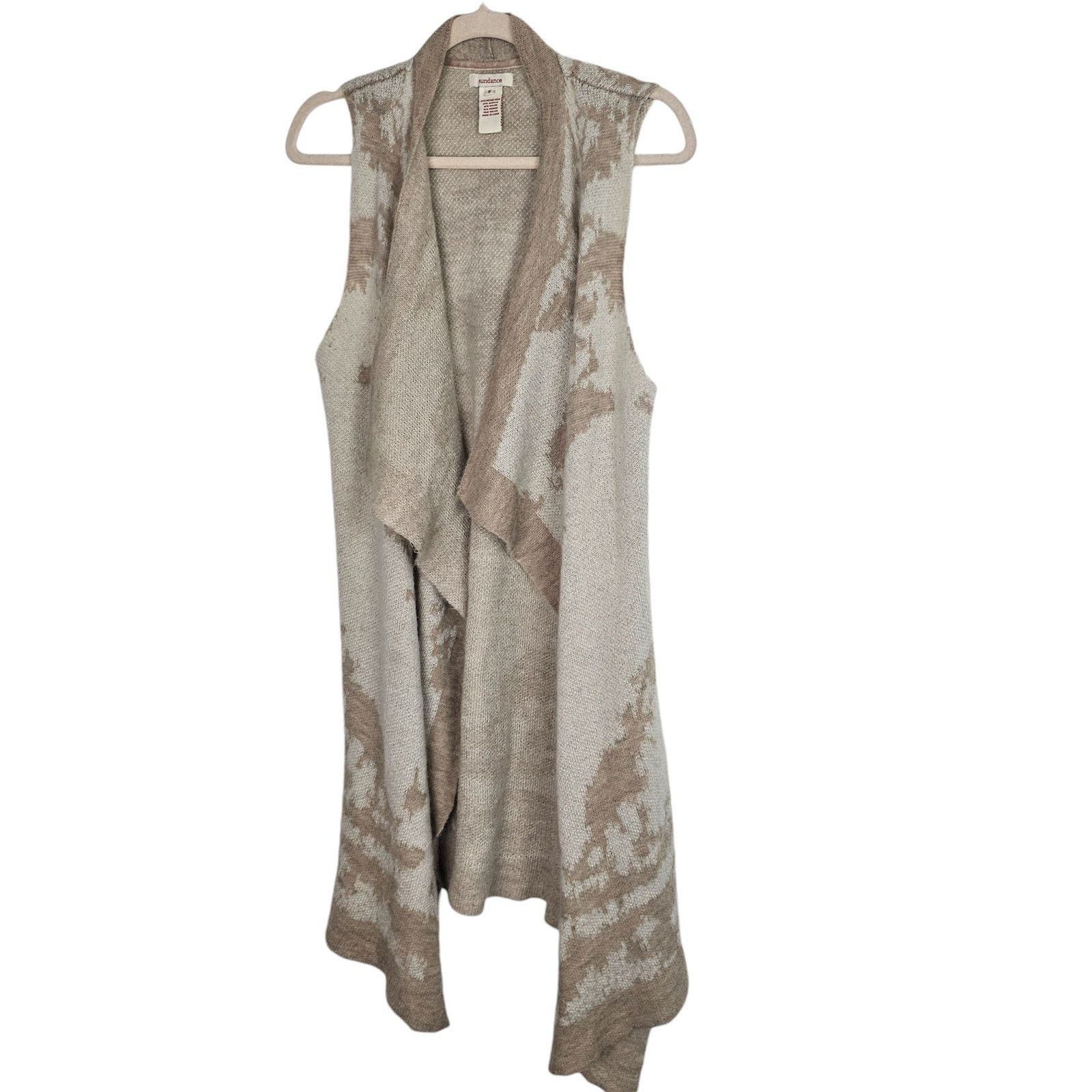 Soft Surroundings Sundance Womens Wool Mohair Cardigan Sweater S Open Boho Size S / US 4 / IT 40 - 1 Thumbnail