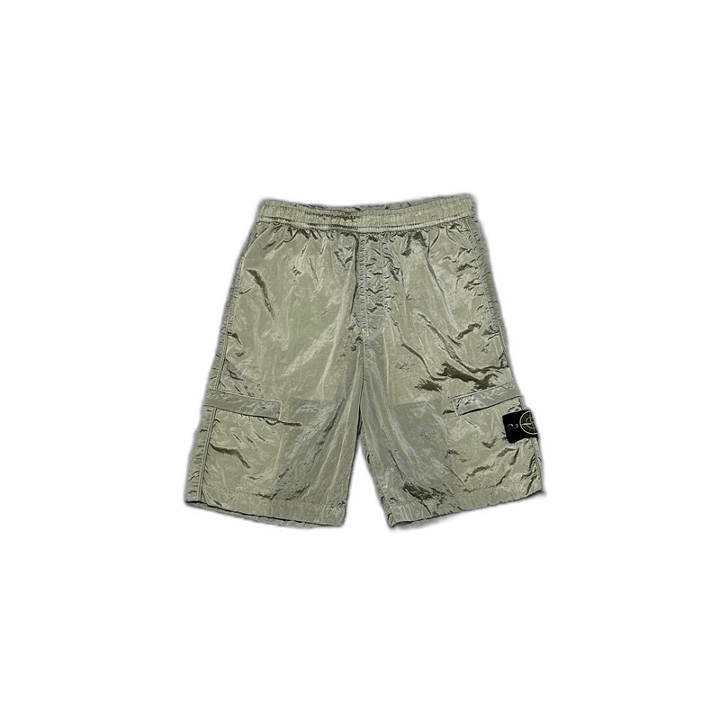 Stone Island Stone Island 22SS Metal Nylon Shorts Size US 30 / EU 46 - 1 Thumbnail