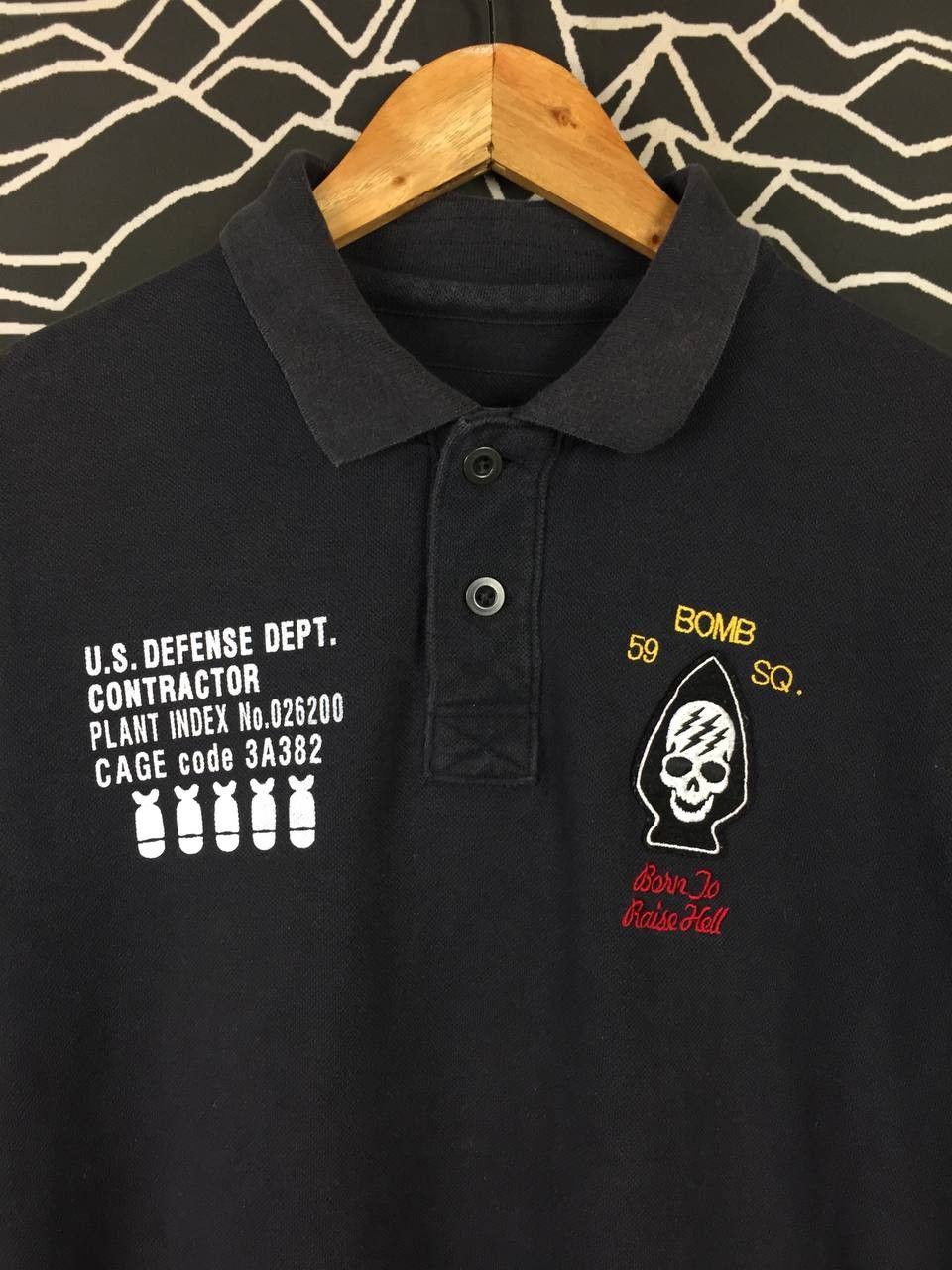 Alpha Industries Alpha Industries U.S. Defense Dept. Contractor Polo Shirt Size US M / EU 48-50 / 2 - 7 Thumbnail