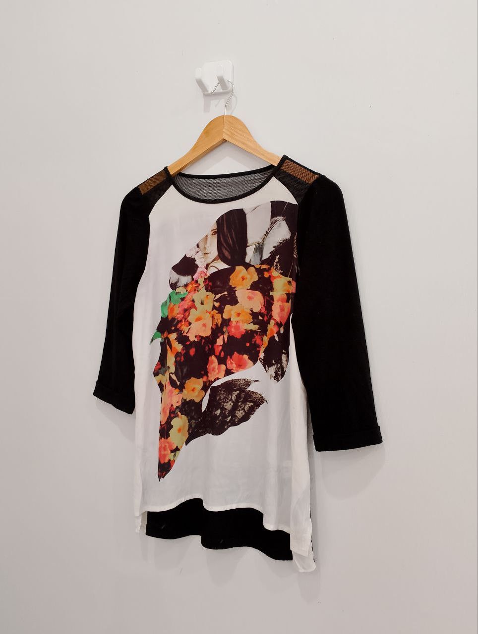 Hysteric Glamour SI STYLE INNERVE Flower Abstract Art Graphic l/s Tee Size M / US 6-8 / IT 42-44 - 3 Thumbnail