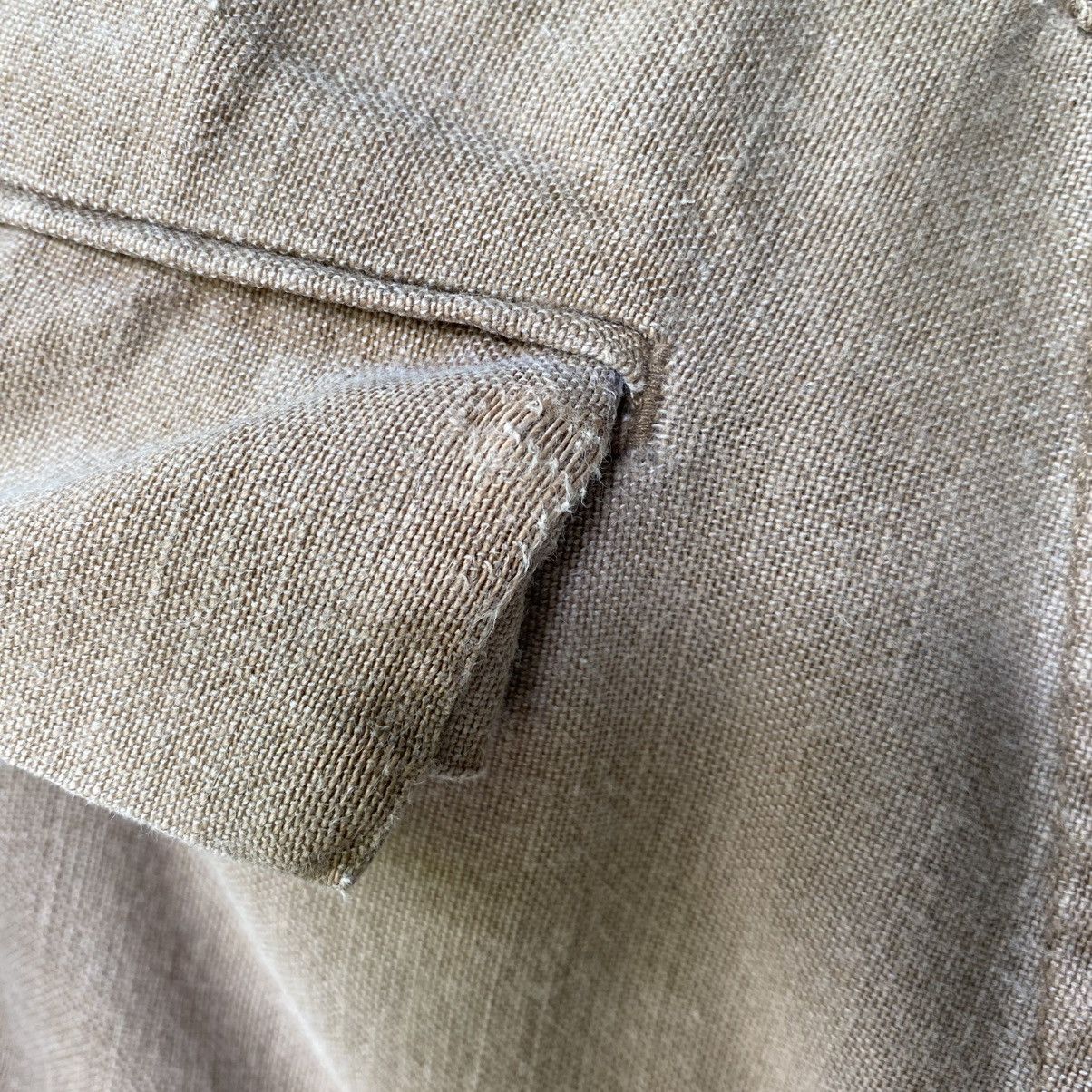 Zucca ZUCCA Khaki Straight-Leg Cargo Pants Size US 33 - 8 Thumbnail