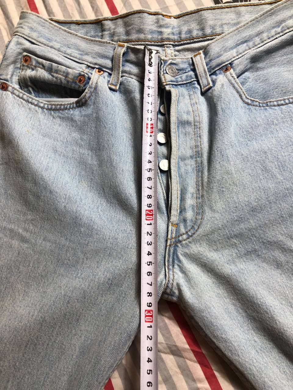 Levi's Vintage 90s Levi’s 501 Boot Cut Made in USA Size US 32 / EU 48 - 16 Thumbnail