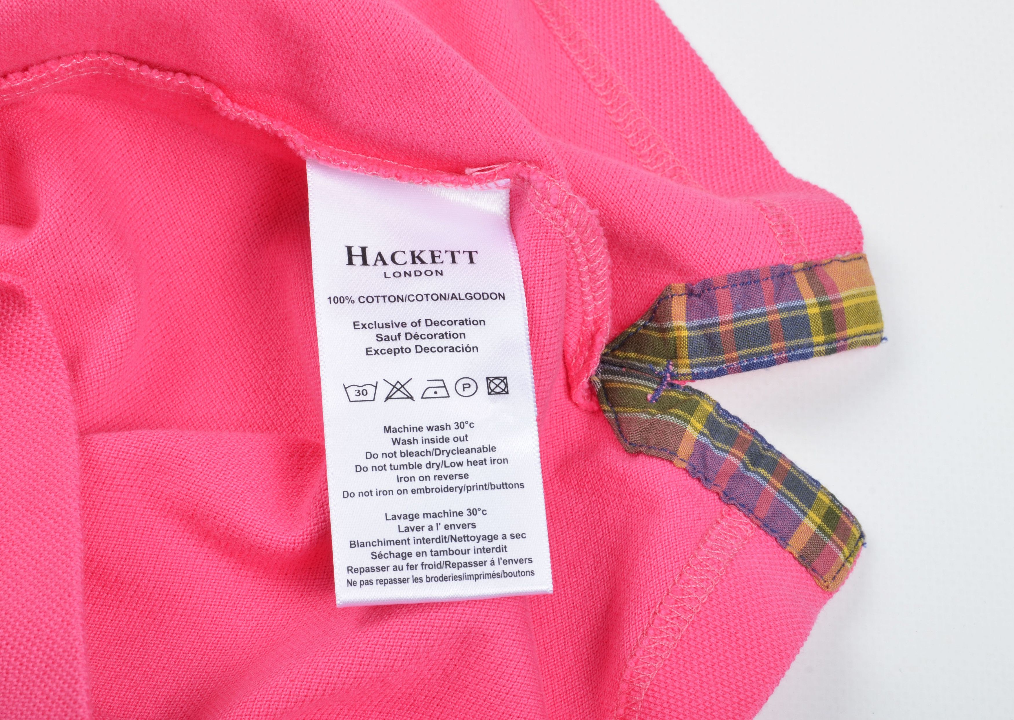 Hackett Hackett Elephant Polo Team Soft Pink Polo Shirt Size US M / EU 48-50 / 2 - 6 Thumbnail