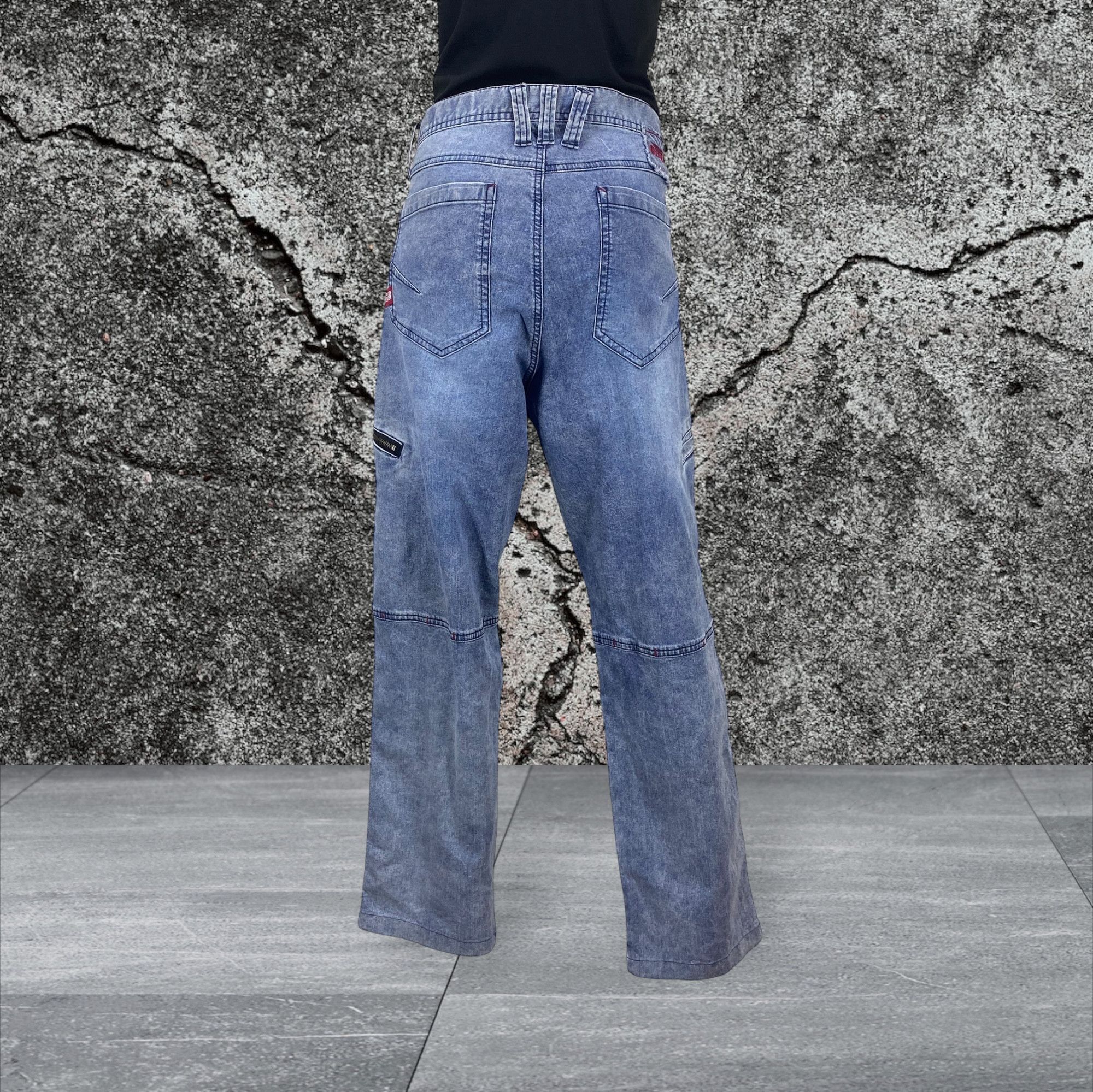 Japanese Brand Blue B Jeans Cargo Jeans Size US 34 / EU 50 - 1 Thumbnail