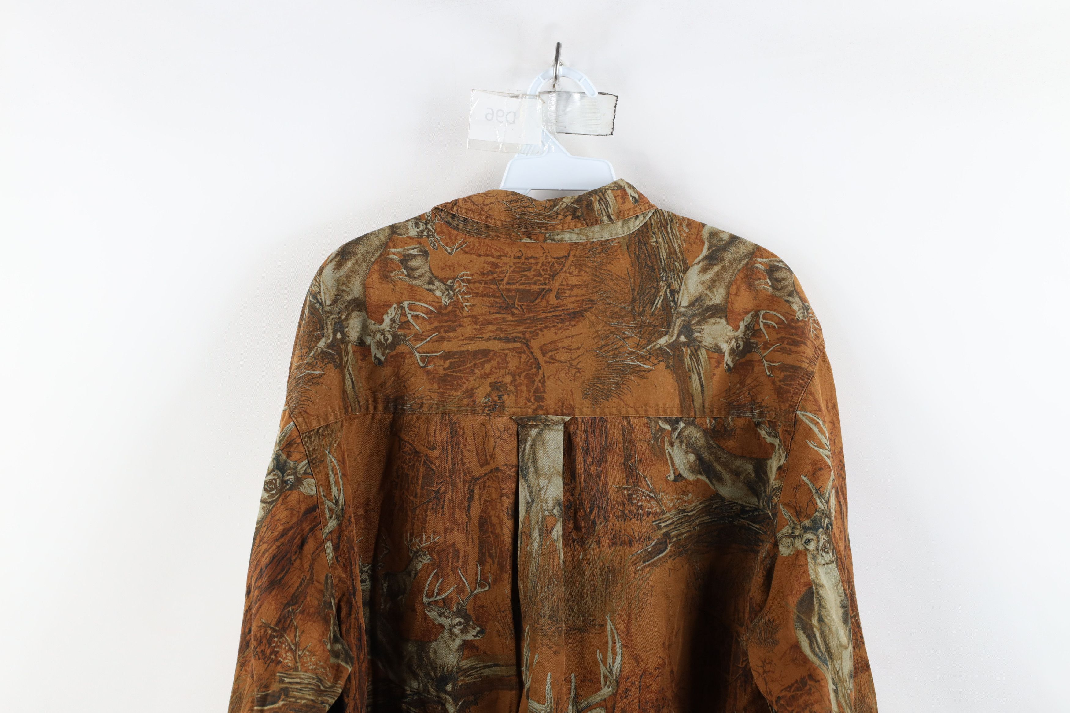 Vintage Vintage 90s Y2K Streetwear All Over Print Button Down Shirt Size US L / EU 52-54 / 3 - 11 Thumbnail