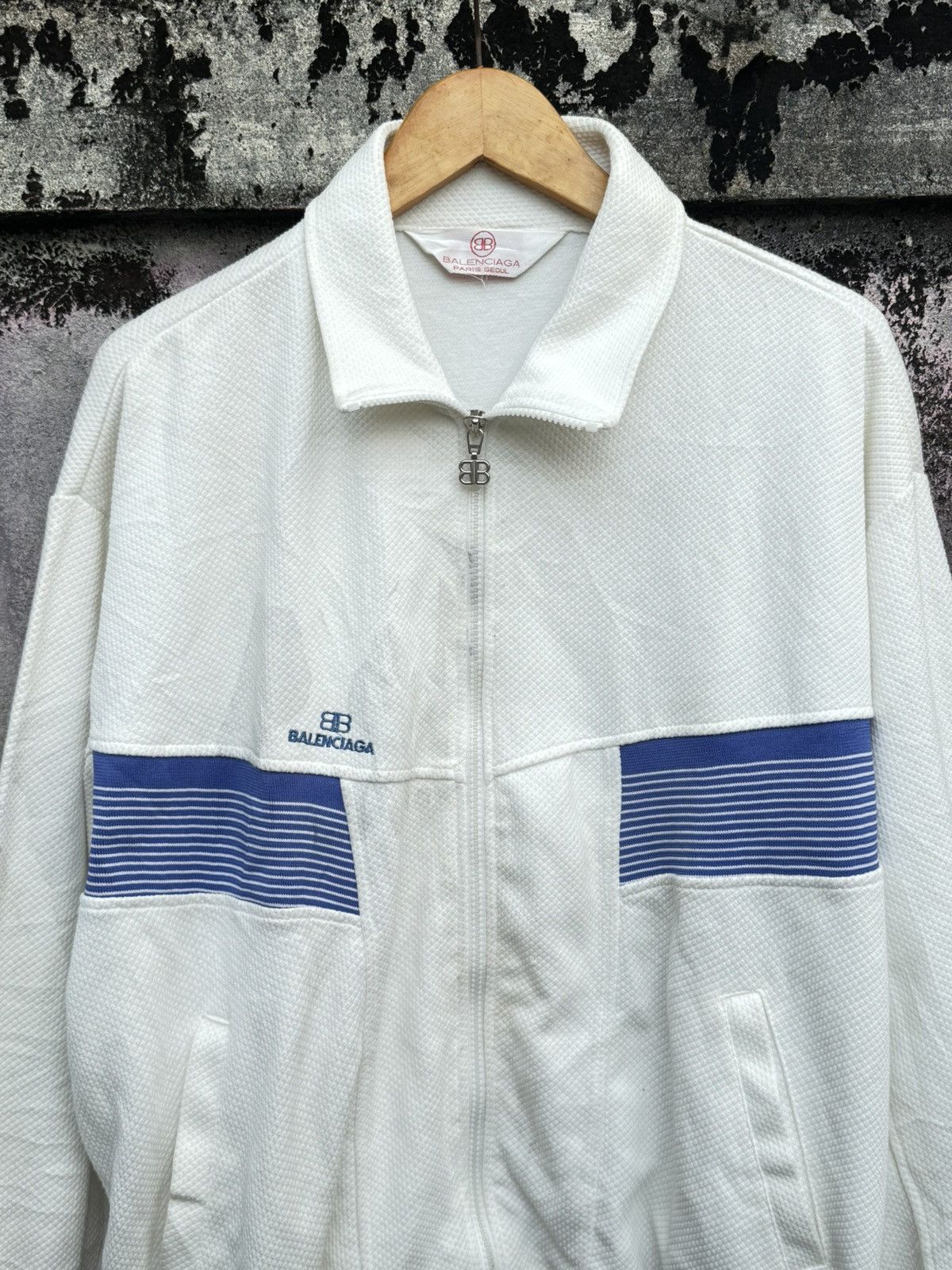 Balenciaga BALENCIAGA TRACKSUIT JACKET VINTAGE 90s Size US L / EU 52-54 / 3 - 4 Thumbnail
