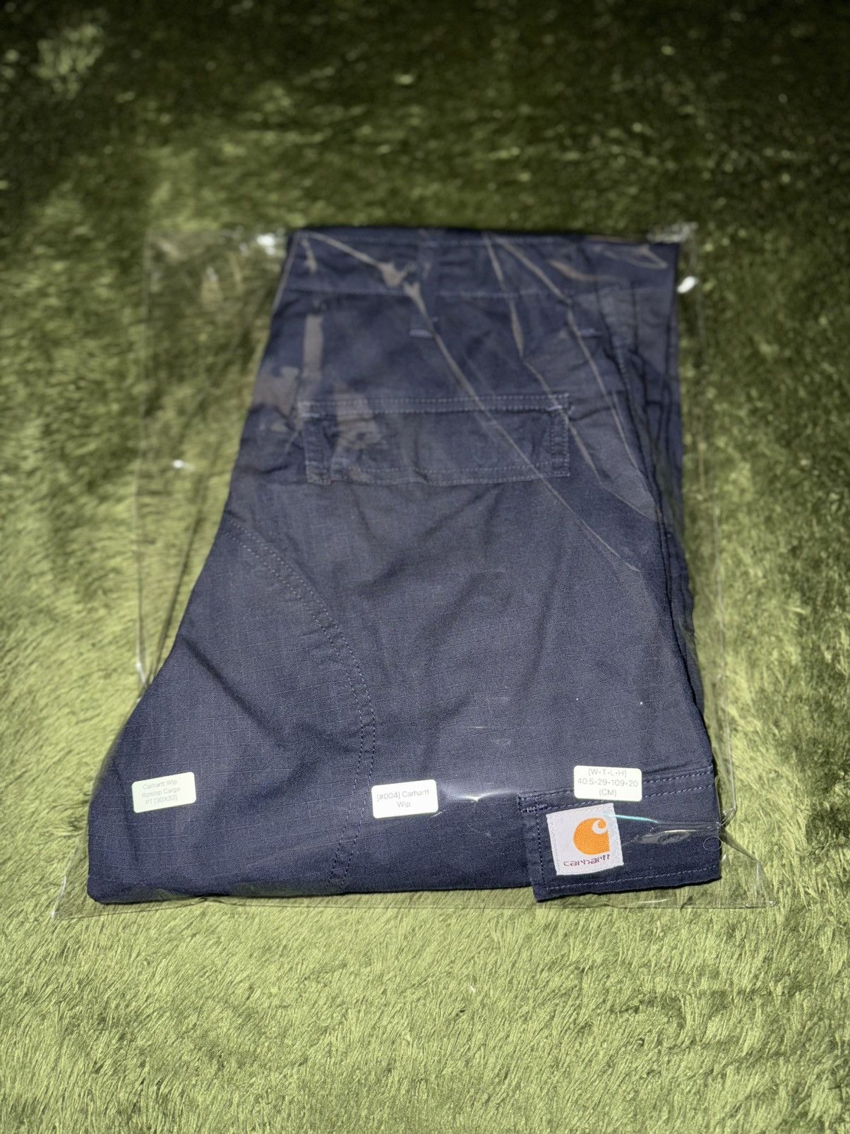 Carhartt Wip [30X32] Carhartt WIP Loose Fit Ripstop Cargo Pants Navy Size US 30 / EU 46 - 12 Thumbnail