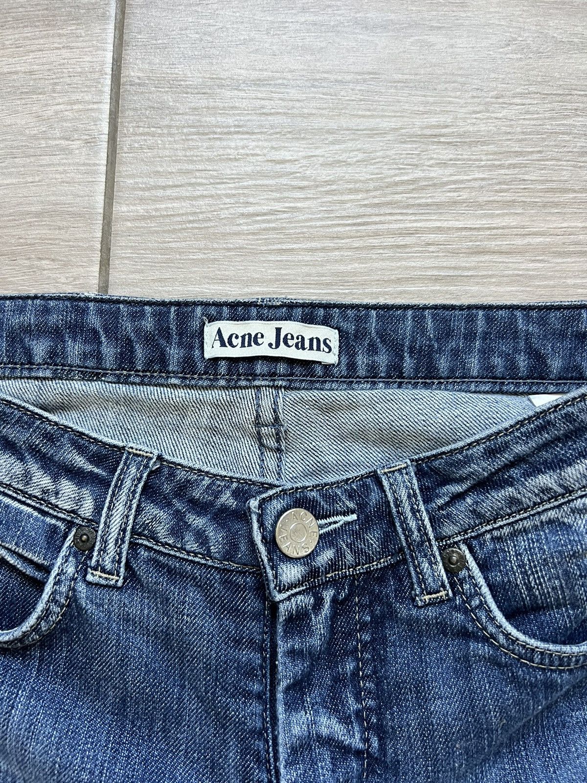 Acne Studios Acne Studio Distressed Denim Blue Pants Size US 29 - 6 Thumbnail