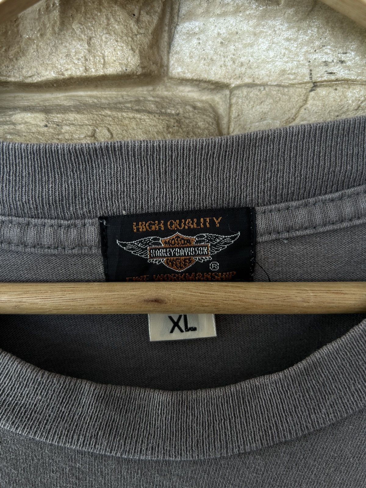 Harley Davidson Vintage Harley Davidson Motorcycle Tees Faded Style Size US L / EU 52-54 / 3 - 8 Thumbnail