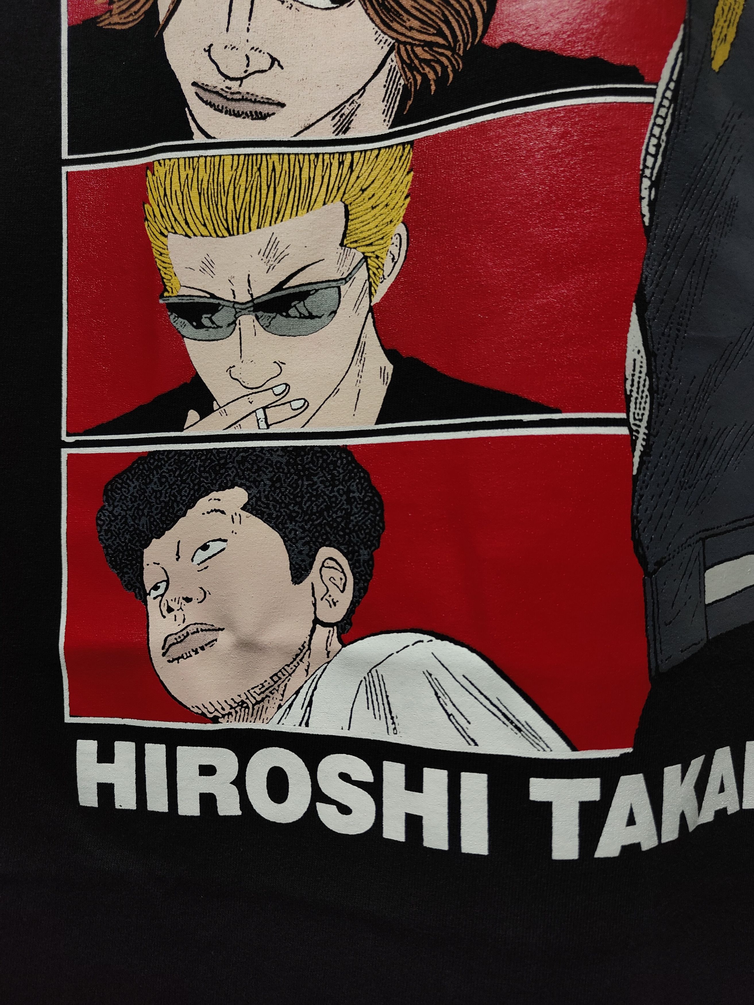 Anime Crows Bouya Harumichi T-shirt Size US XL / EU 56 / 4 - 4 Thumbnail