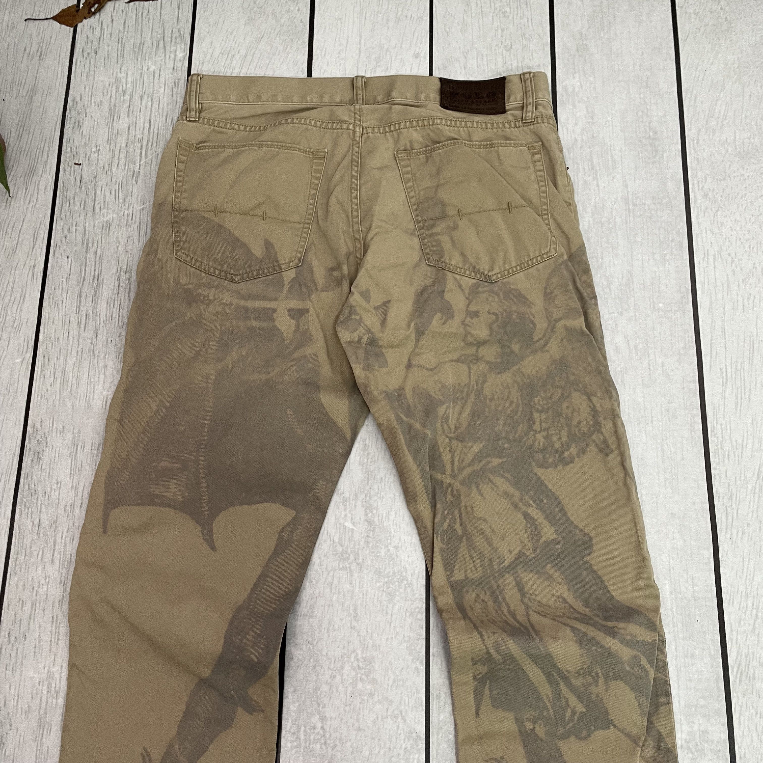 Polo Ralph Lauren Custom Vintage Polo Ralph Lauren Pants Y2K Alt rare 1of1 Size US 31 - 1 Thumbnail