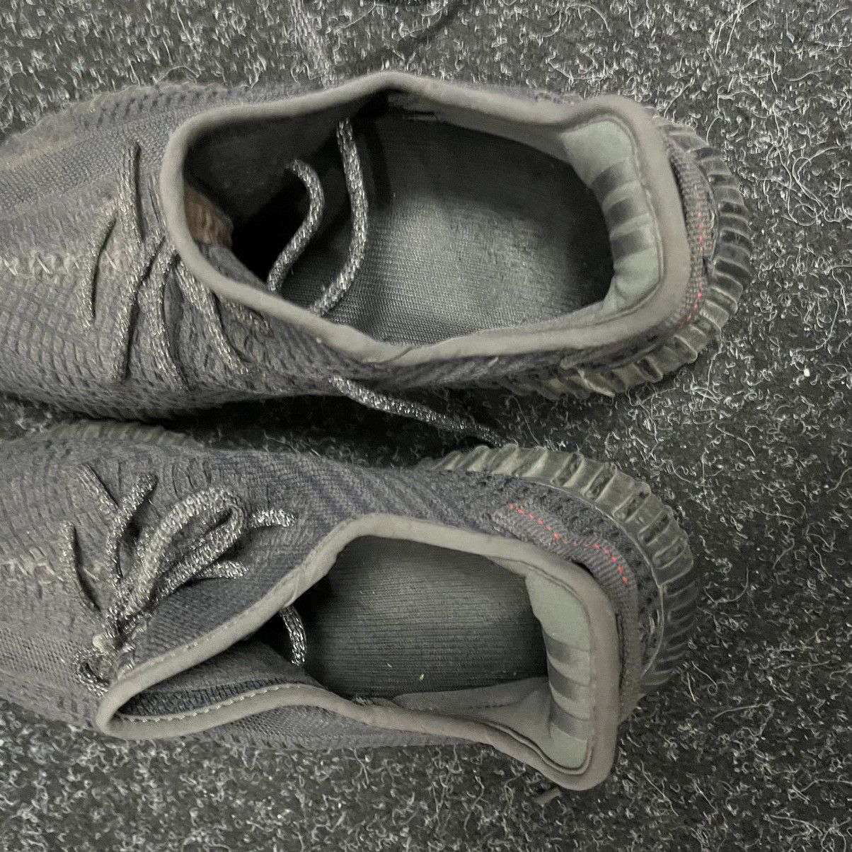 Yeezy Adidas Yeezy 350 V2 Static Black Size US 9.5 / EU 42-43 - 12 Thumbnail