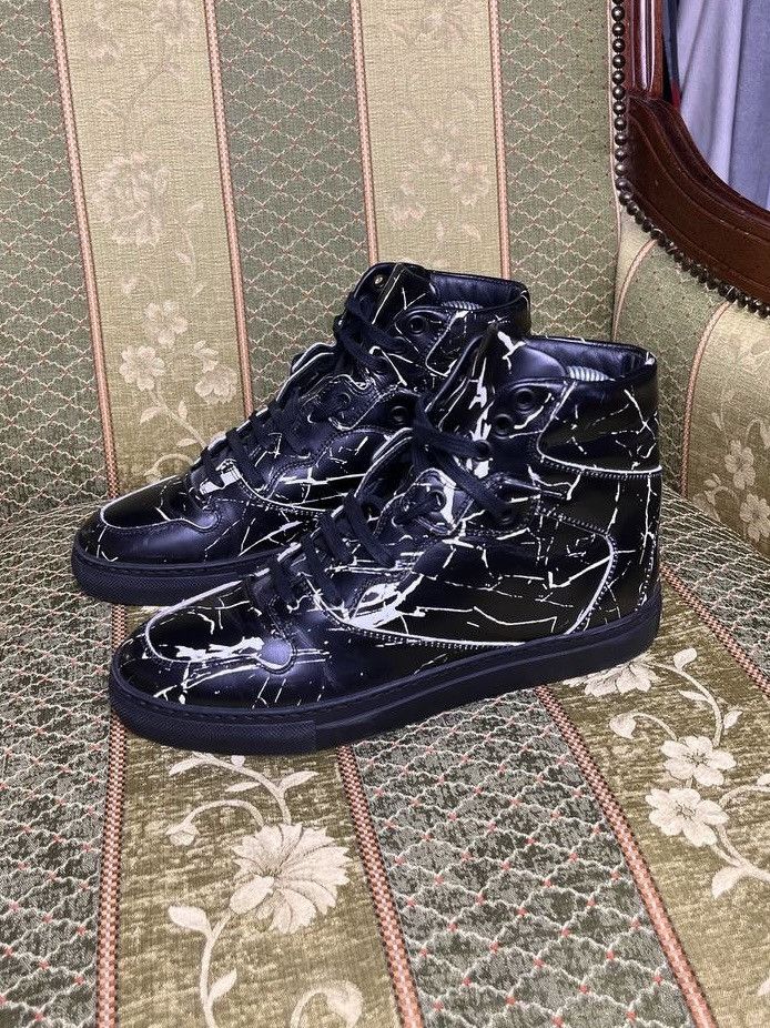 Balenciaga Vintage Balenciaga Arena High Top Leather Sneakers EUR 36 Size US 6 / IT 36 - 1 Thumbnail
