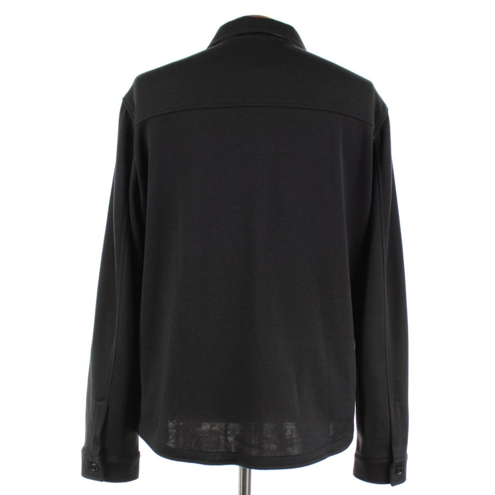 Maurizio Baldassari Maurizio Baldassari Overshirt Size XL US In Black Silk Blend Size US XL / EU 56 / 4 - 5 Thumbnail