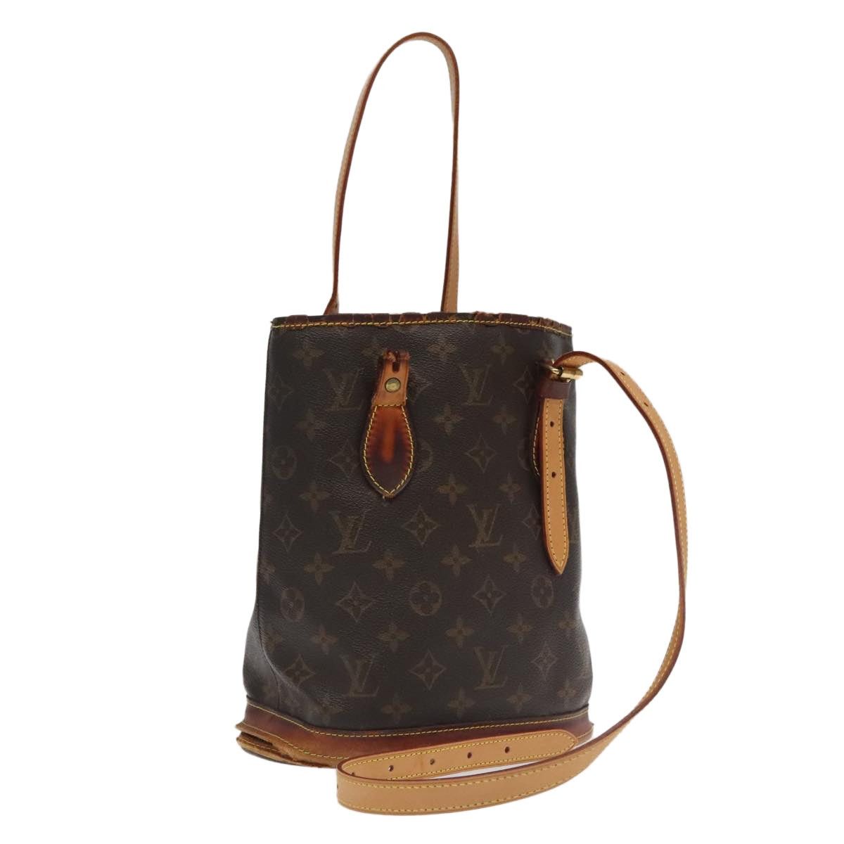 Louis Vuitton LOUIS VUITTON Monogram Bucket PM Shoulder Bag M42238 Size ONE SIZE - 1 Thumbnail