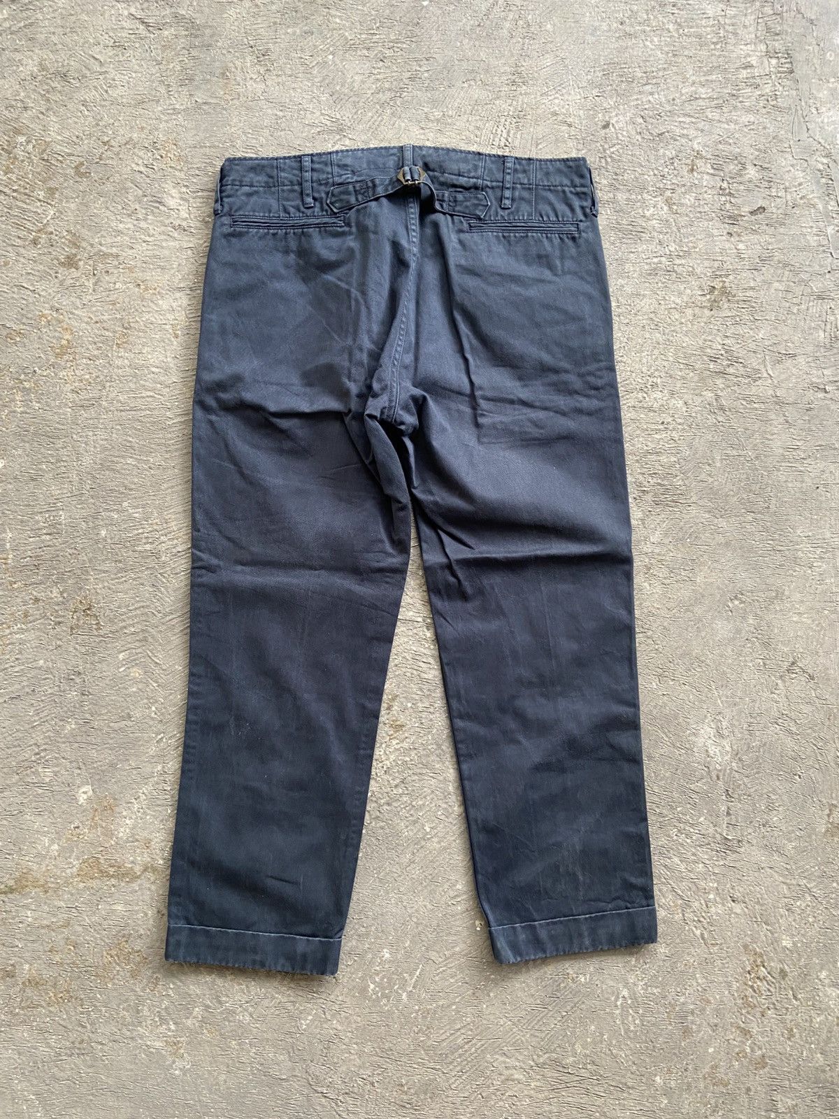 Visvim SS12 Visvim - Chinos Pants Size 2 Navy Made in Japan Size US 30 / EU 46 - 9 Thumbnail