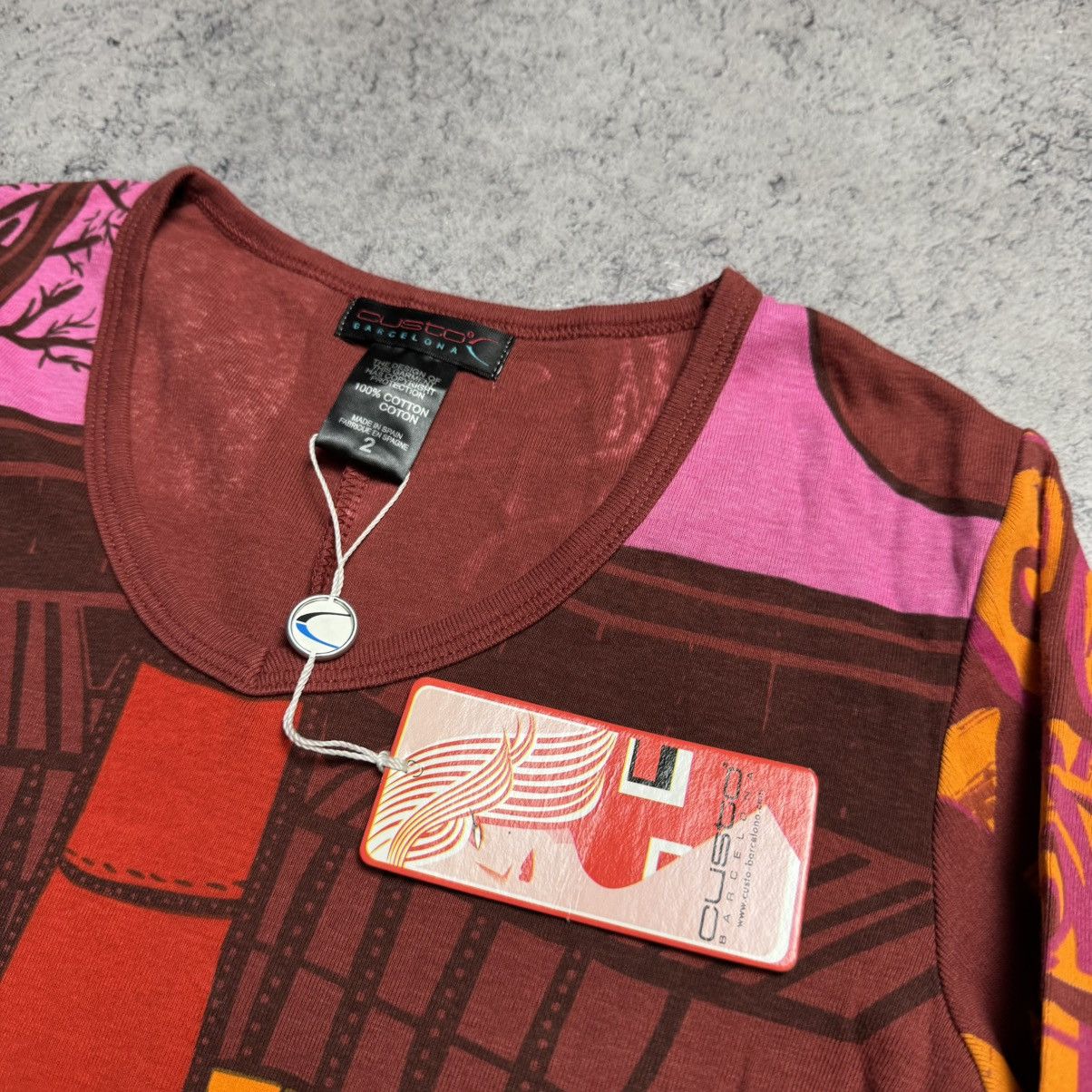 Custo Barcelona NEW Custo Barcelona Long sleeve T Shirt Size M / US 6-8 / IT 42-44 - 8 Thumbnail
