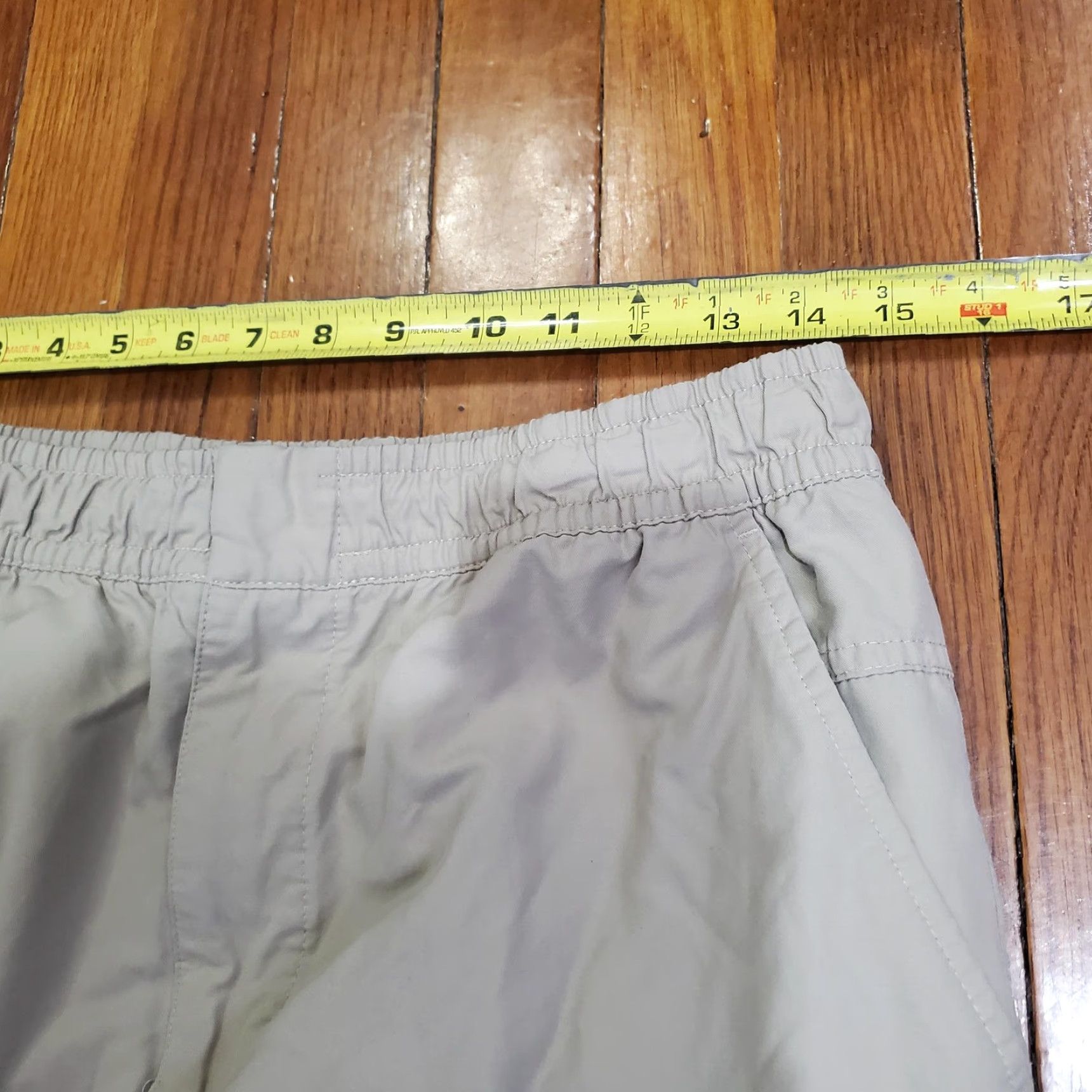 Nike Pants Mens Large Beige Cargo Joggers Lightweight Elastic Waist DD5207-250