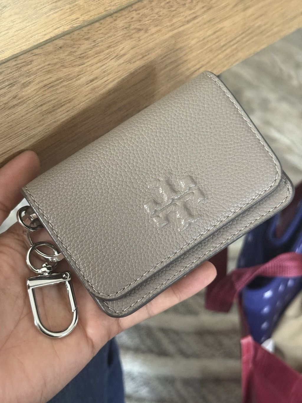 Tory Burch New Tory Burch Thea Flap Card Case Size ONE SIZE - 1 Thumbnail