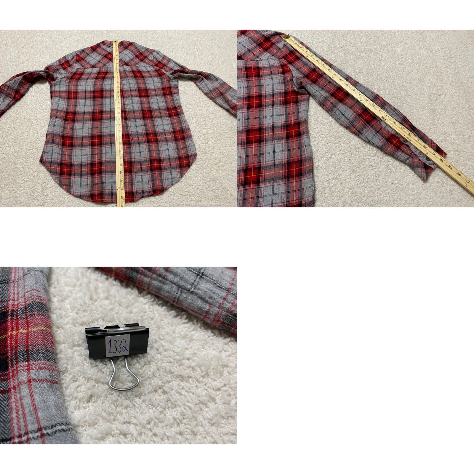 Lucky Brand Lucky Brand Shirt Womens Small Long Sleeve Button-Front Multicolor Plaid Cotton Women’s Shirt Size S / US 4 / IT 40 - 8 Thumbnail