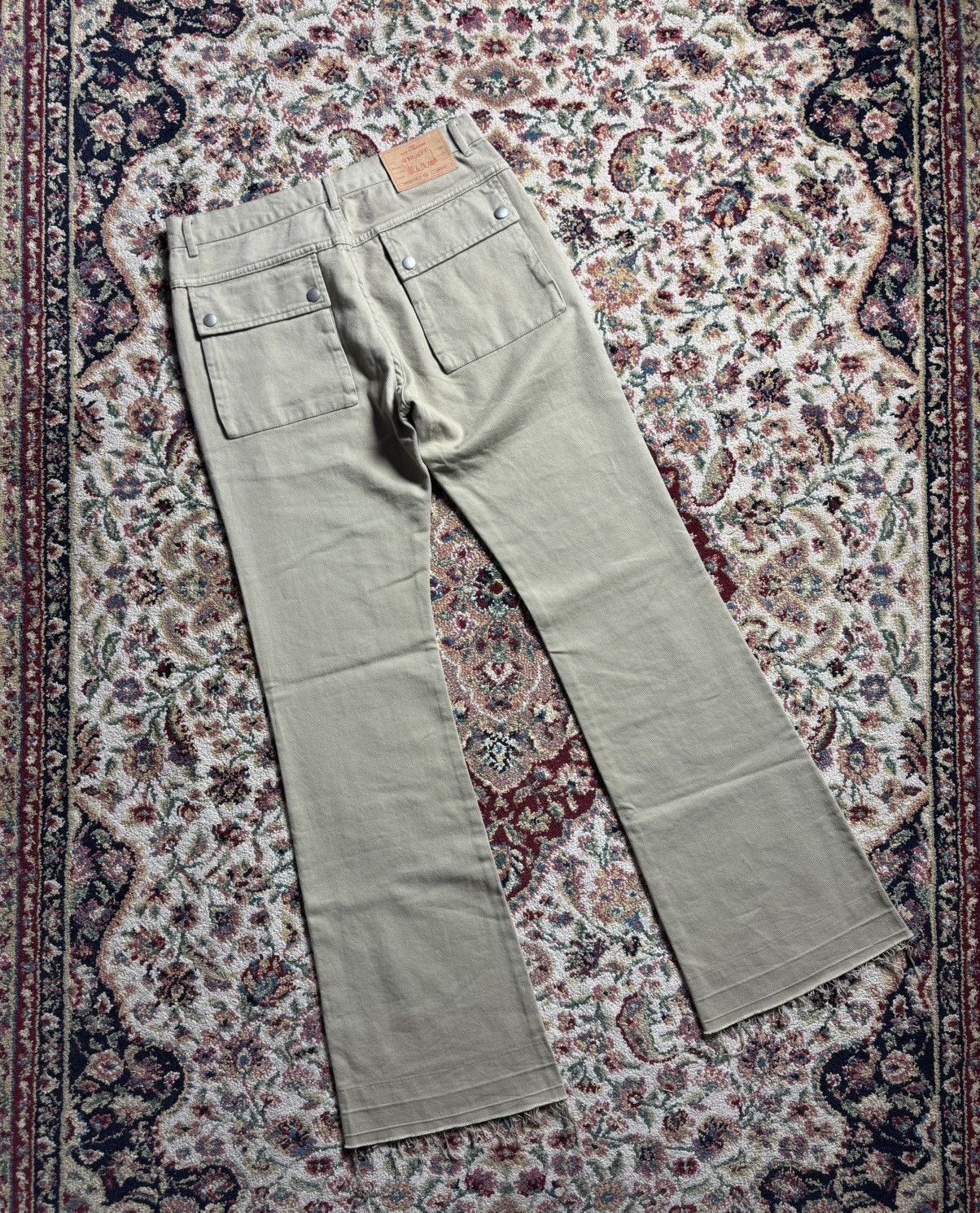 Undercover Undercover S/S19 Cotton Flared Pants Size US 32 / EU 48 - 2 Thumbnail