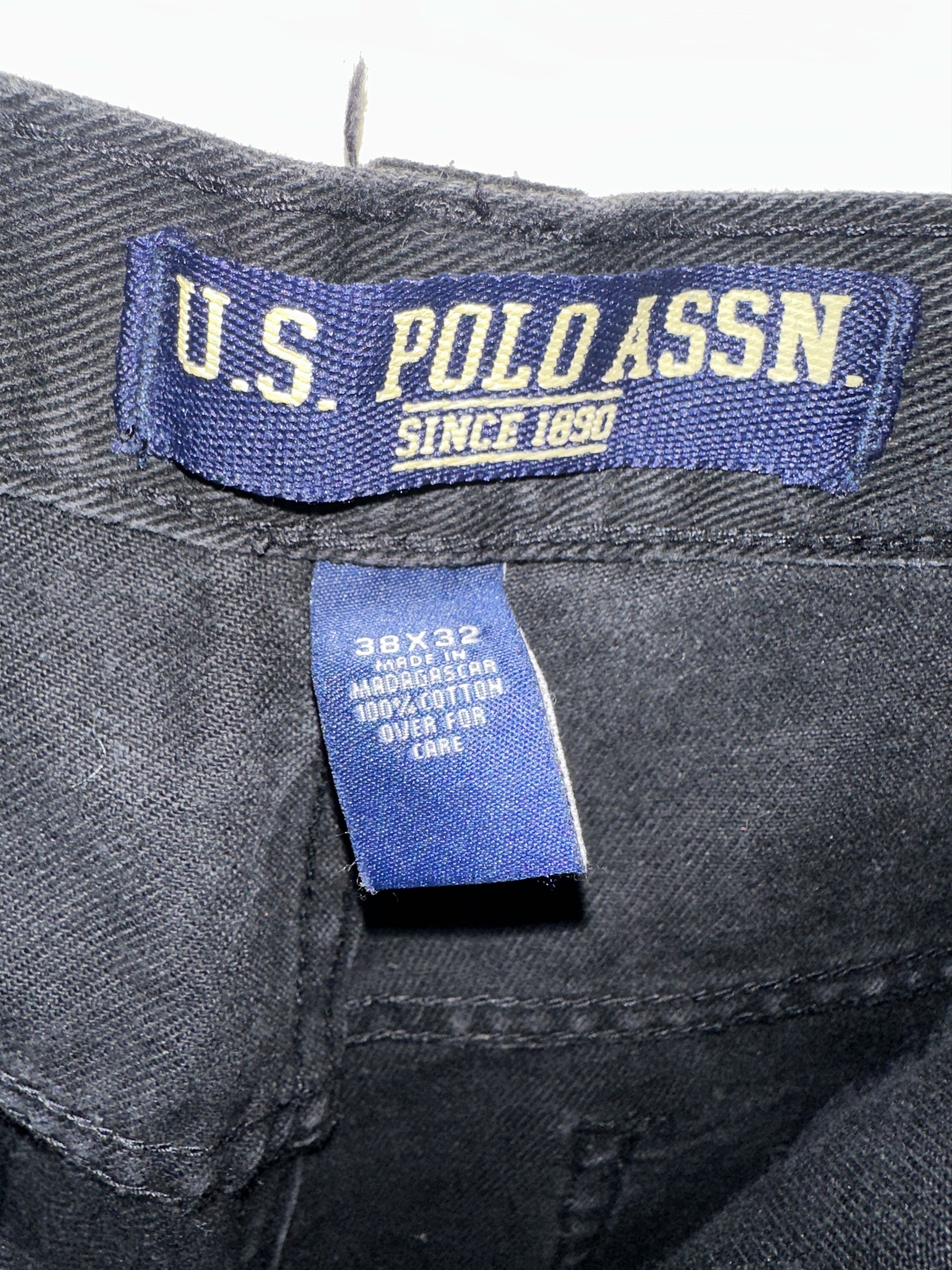 U.S. Polo Assn. Black U.S Polo jeans, red tags Size US 38 / EU 54 - 3 Thumbnail