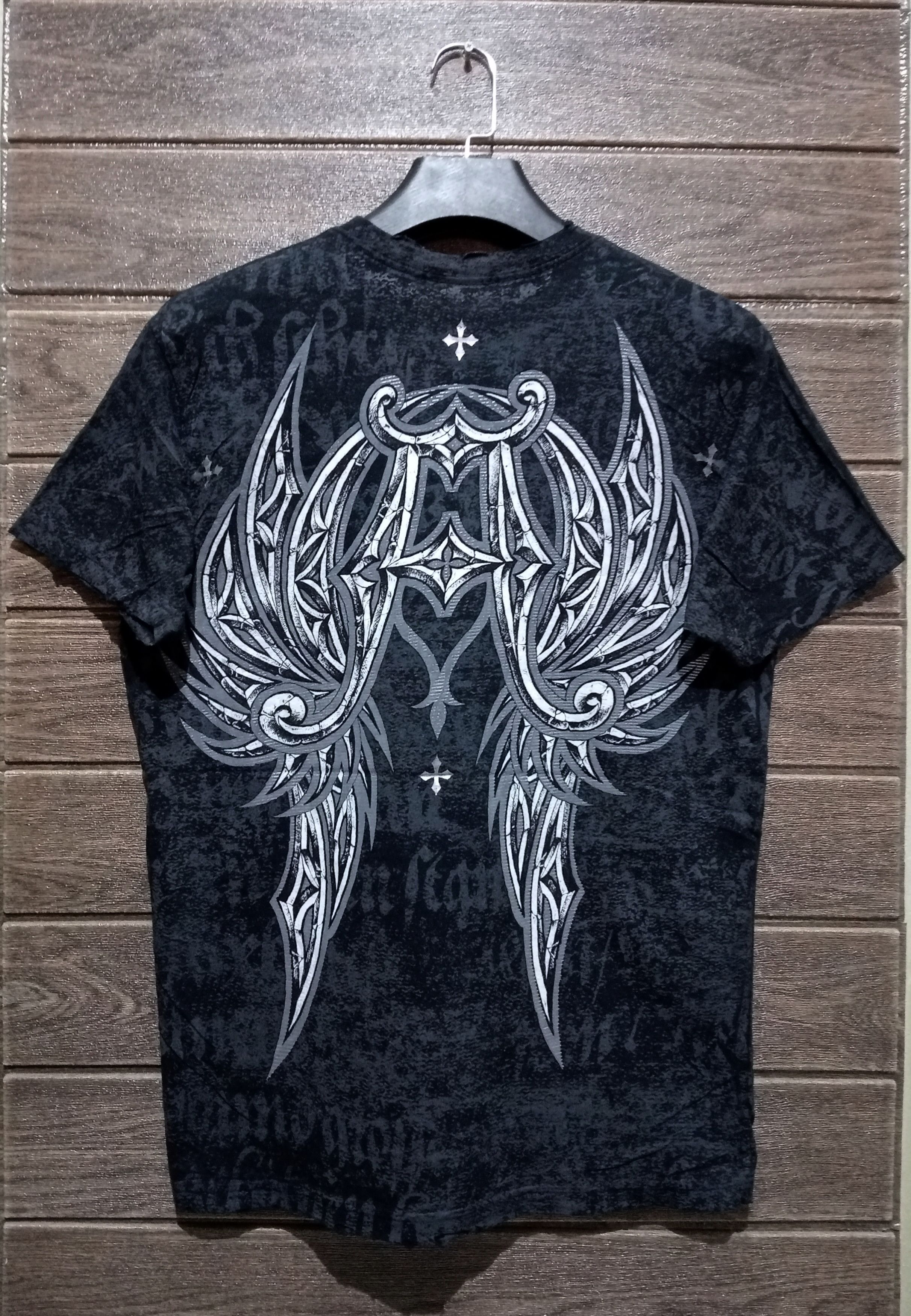 Affliction Affliction Distressed Design Punk Tee Made in USA Size US M / EU 48-50 / 2 - 2 Thumbnail
