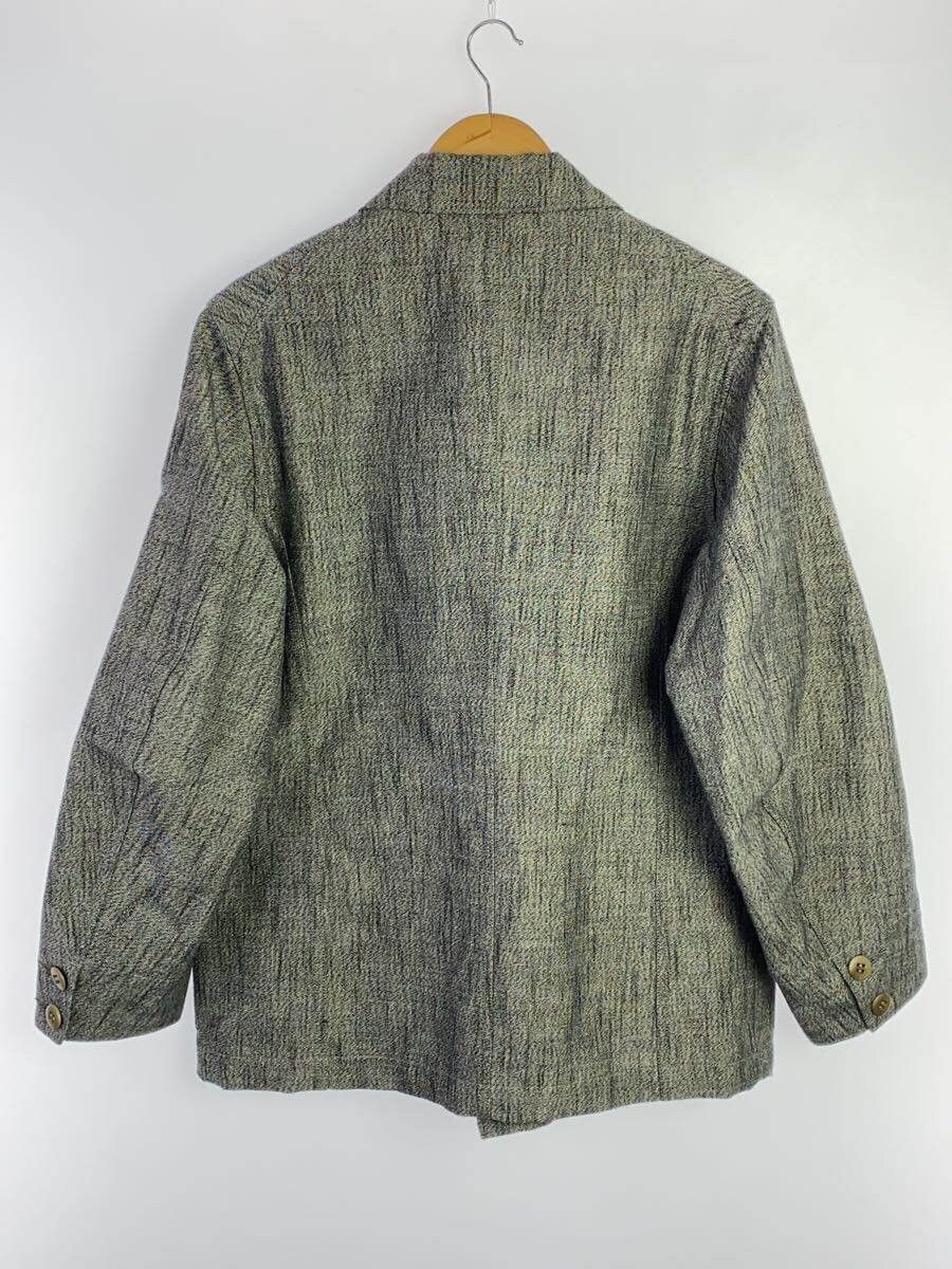 Taiga Takahashi Gray Cotton Shawl Collor Jacket Tailored Size US S / EU 44-46 / 1 - 2 Thumbnail