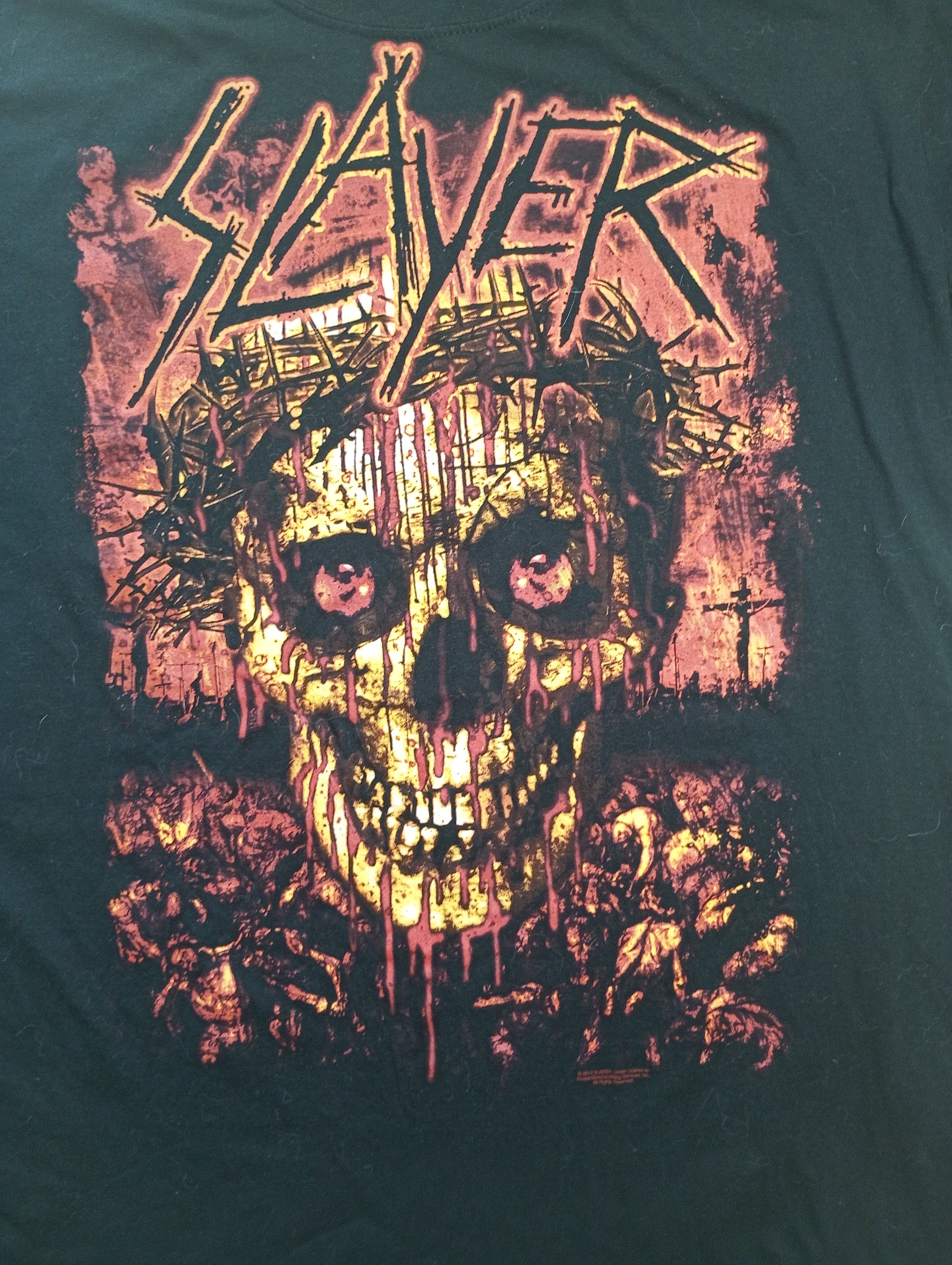 Gildan Gildan Slayer T-Shirt 2013 Size US L / EU 52-54 / 3 - 6 Thumbnail