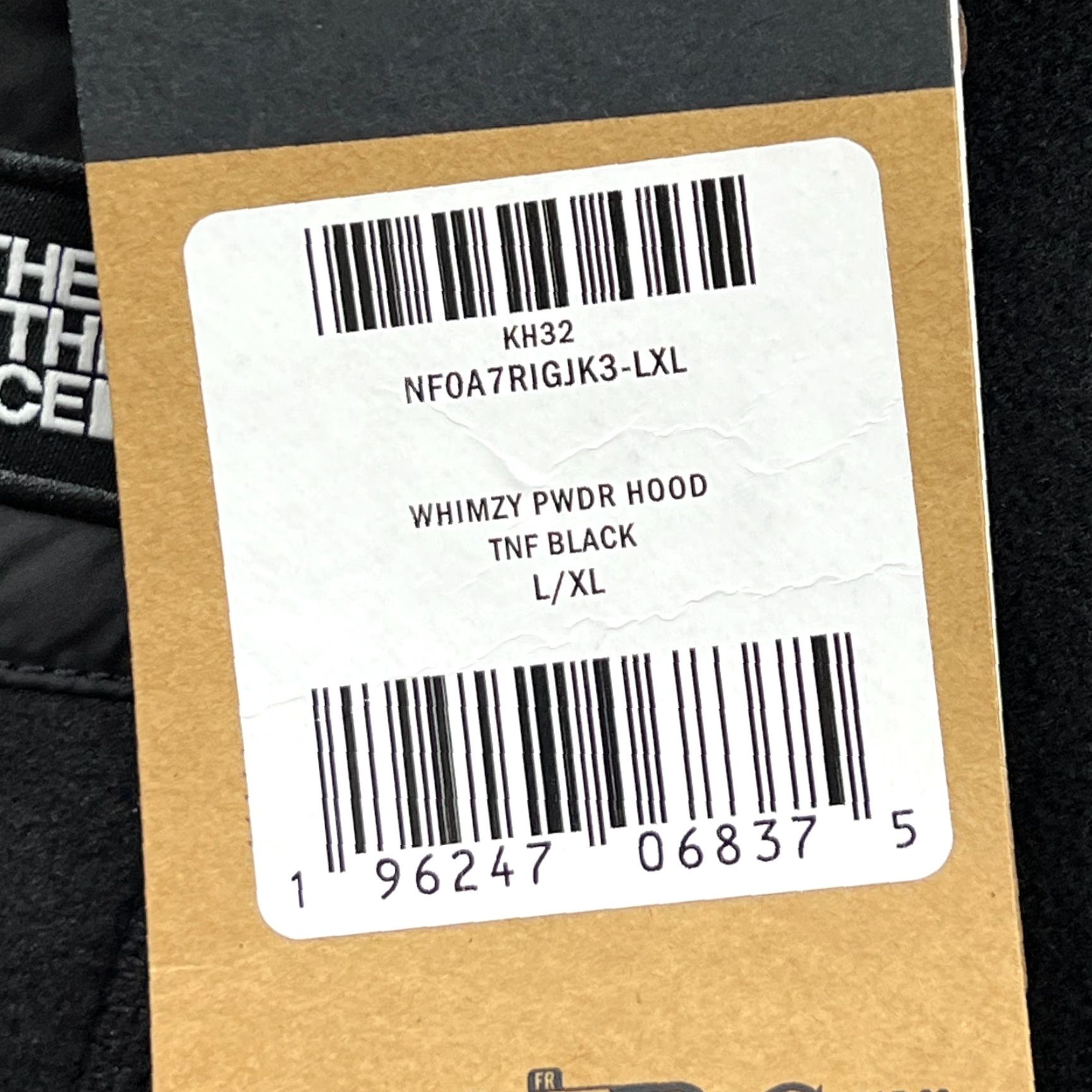 The North Face The North Face Balaclava Hood L-XL Whimzy Pwdr Thermo Ski Snowboard Outdoor Men's Black Polyester Fleece Quick Dry Thermal Size ONE SIZE - 4 Thumbnail