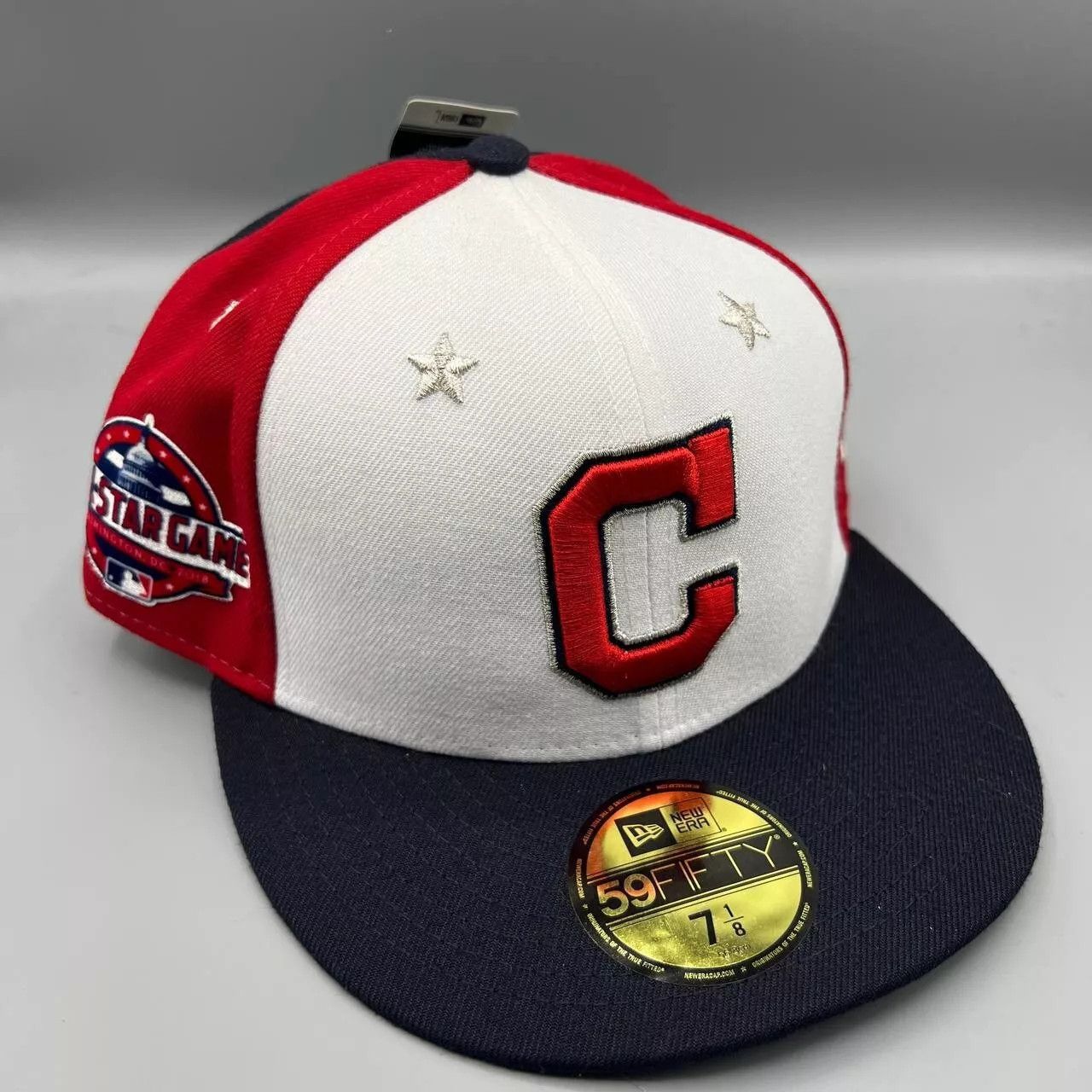 New Era Cleveland Indians Guardians 7 1/8 All Star Game Fitted Cap Size ONE SIZE - 1 Thumbnail