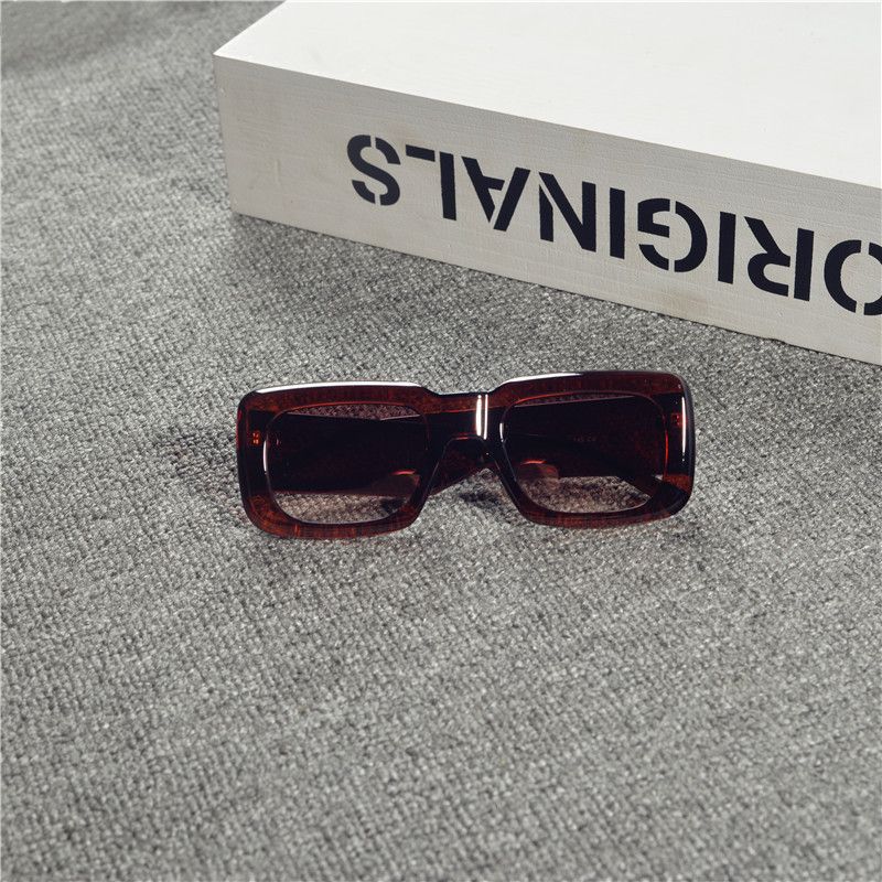 VIBE Vintage Street ins style custom avant-garde sunglasses Size ONE SIZE - 5 Thumbnail