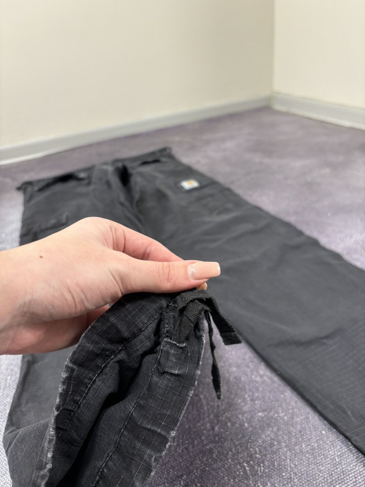 Carhartt Vintage Carhartt Y2K Black Hype Work Aviation Cargo Pants Size US 32 / EU 48 - 5 Thumbnail