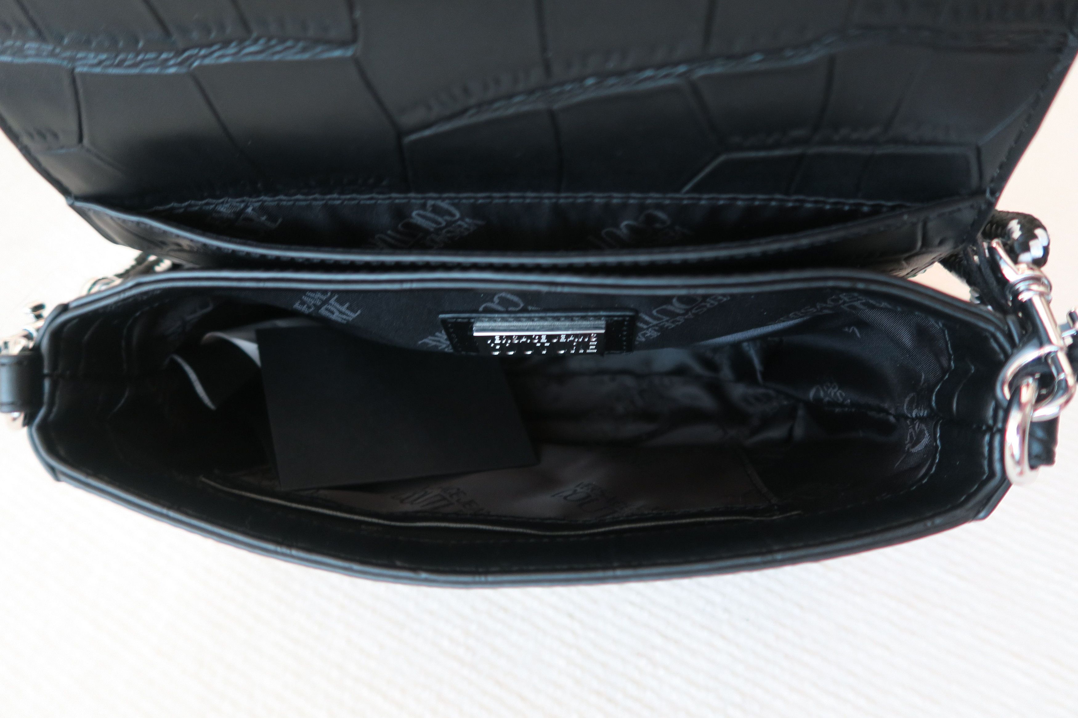 Versace Jeans Couture Versace Jeans Couture Rope Handle Croc Crossbody Bag Size ONE SIZE - 13 Thumbnail