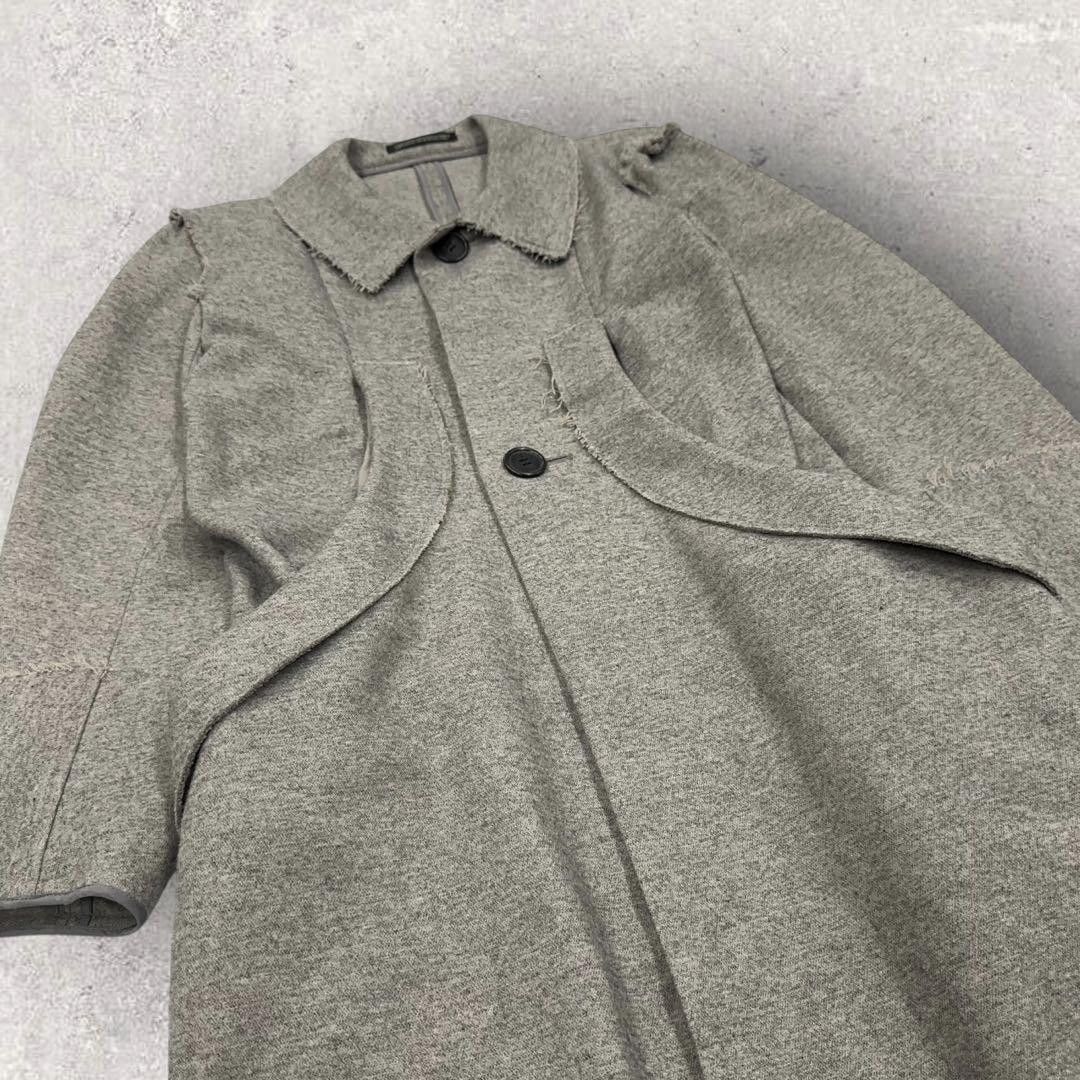 Yohji Yamamoto Yohji Yamamoto 10aw cashmere blend coat Size US L / EU 52-54 / 3 - 3 Thumbnail