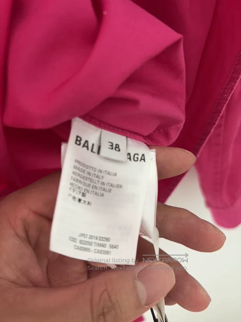 Balenciaga Balenciaga Logo print long-sleeve shirt Size XS / US 0-2 / IT 36-38 - 4 Thumbnail