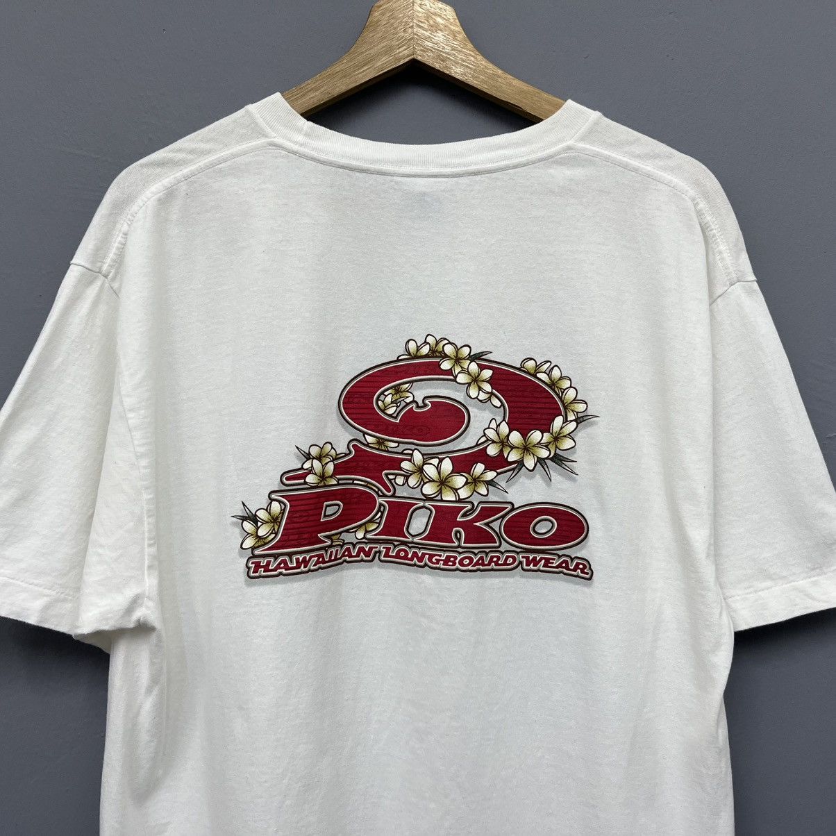 Vintage Piko Hawaiian Surfing T-Shirt Size US L / EU 52-54 / 3 - 4 Thumbnail