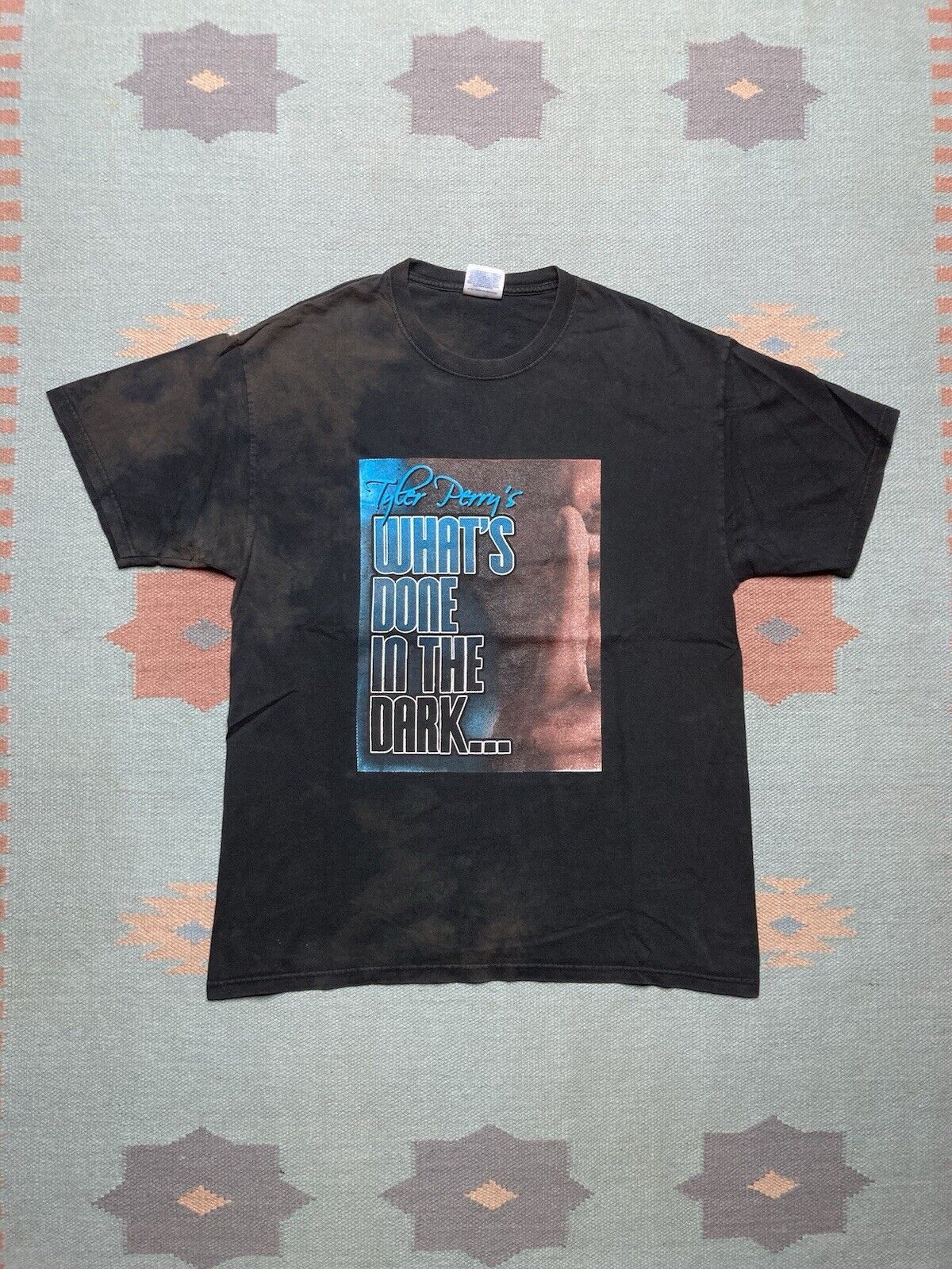 Hanes × Vintage VTG tshirt Tyler Perry what’s done in the dark movie promo L Size US L / EU 52-54 / 3 - 1 Thumbnail