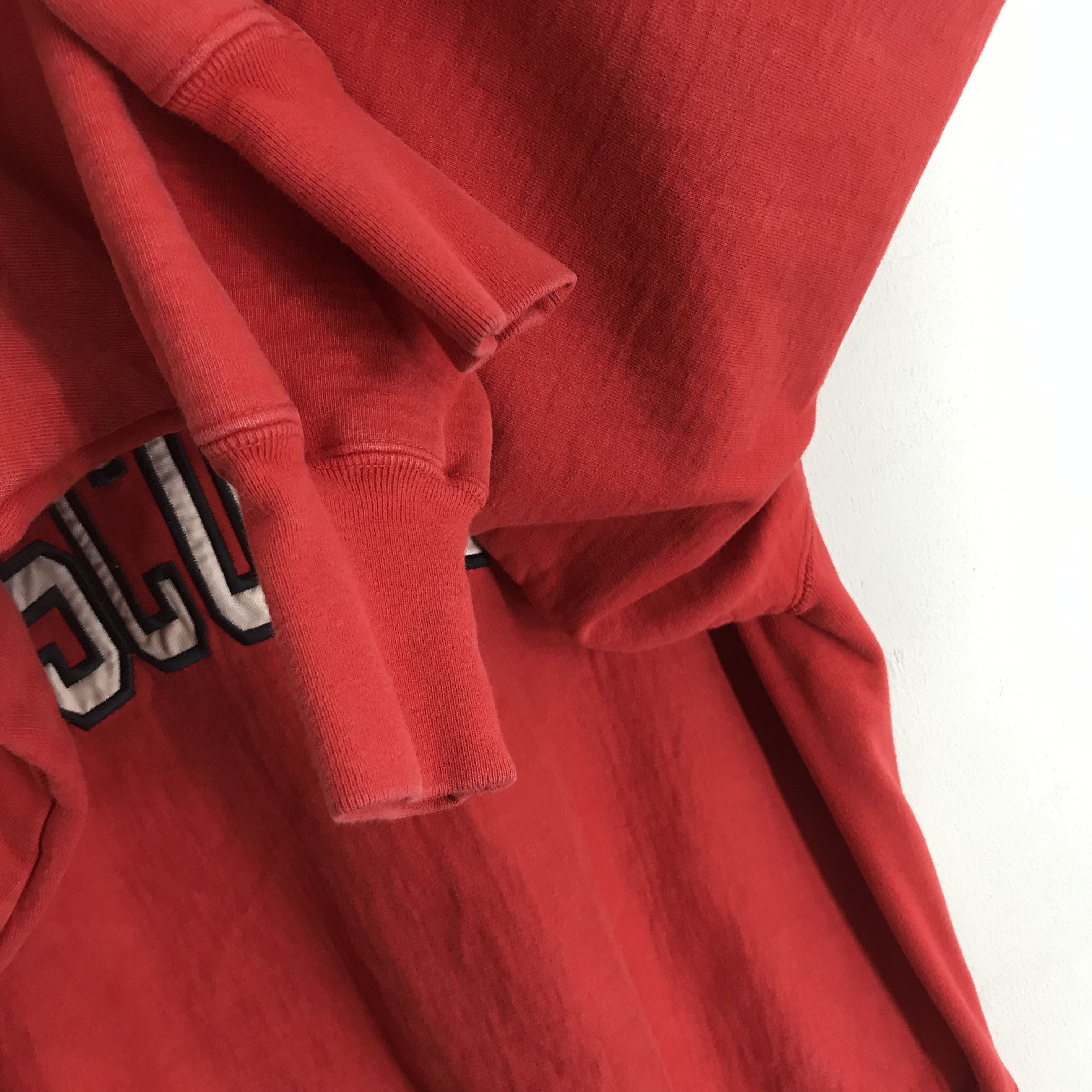Vintage Vintage Wisconsin State Red Sweatshirt Xlarge - 301 Size US XL / EU 56 / 4 - 5 Thumbnail