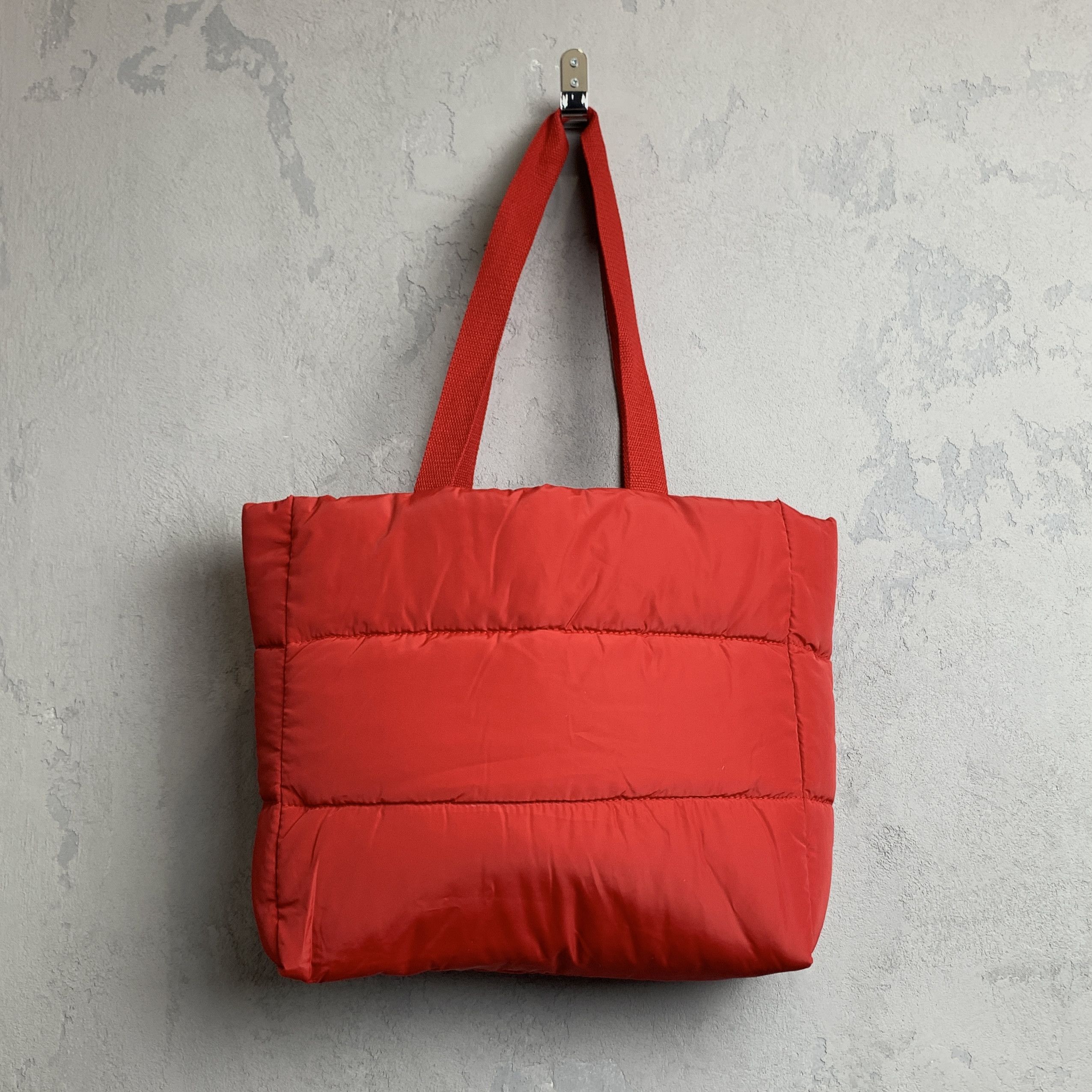 Designer × Jean Paul Gaultier Jean Paul Gaultier red puffer tote bag Size ONE SIZE - 5 Thumbnail