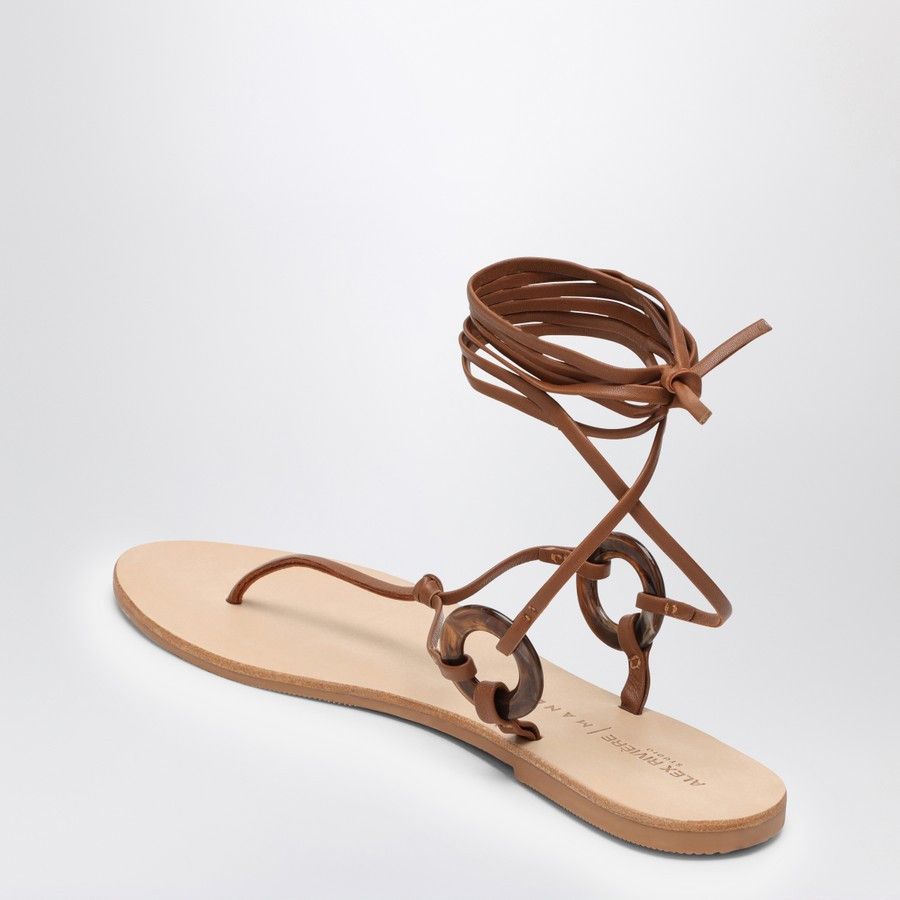 Manebi o1d2blof0824 Leather Sandal in Brown Size US 6 / IT 36 - 4 Thumbnail