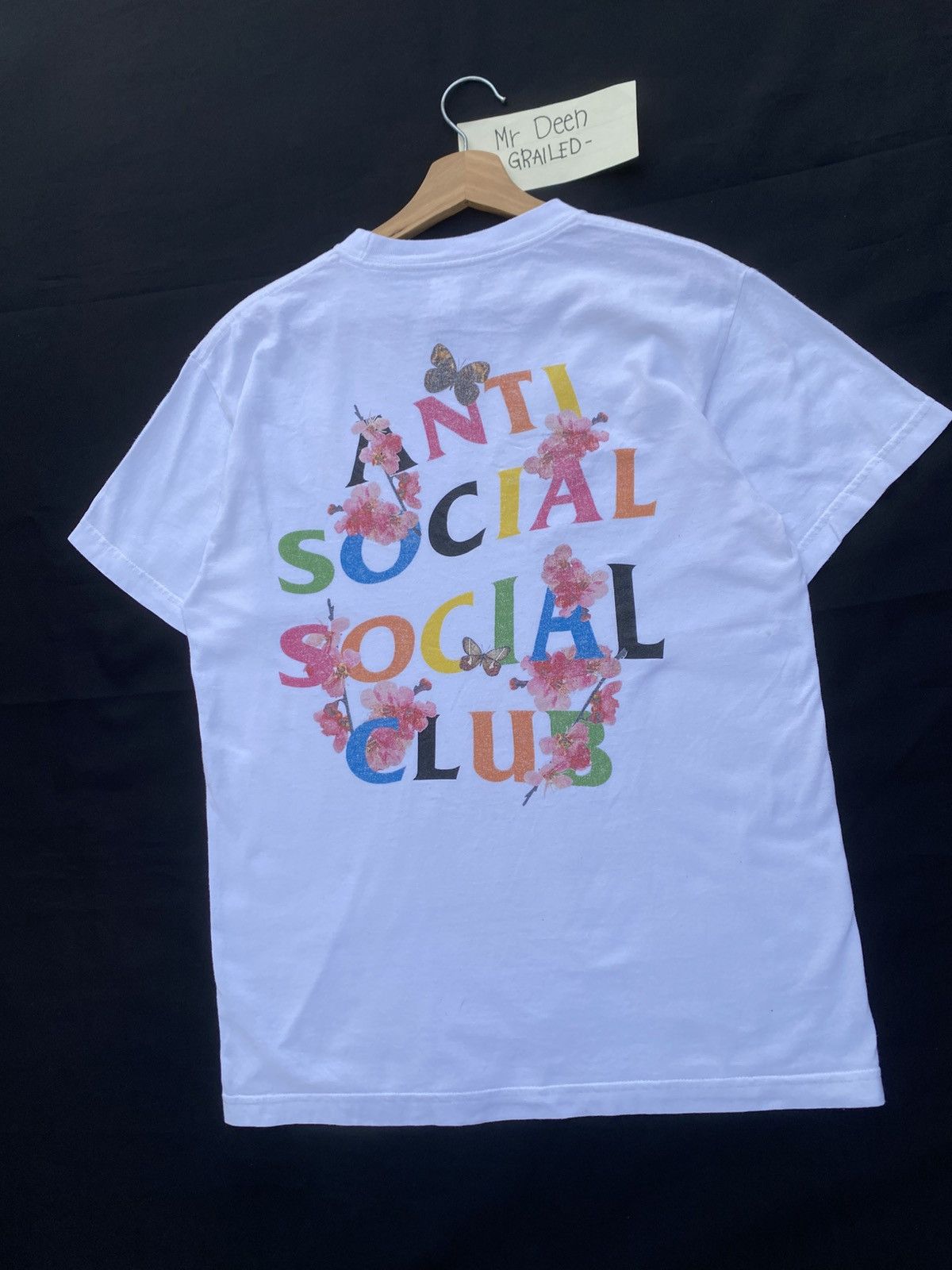 Anti Social Social Club Rare Anti Social Social Club Multicolor Spellout Tshirt Size US M / EU 48-50 / 2 - 4 Thumbnail