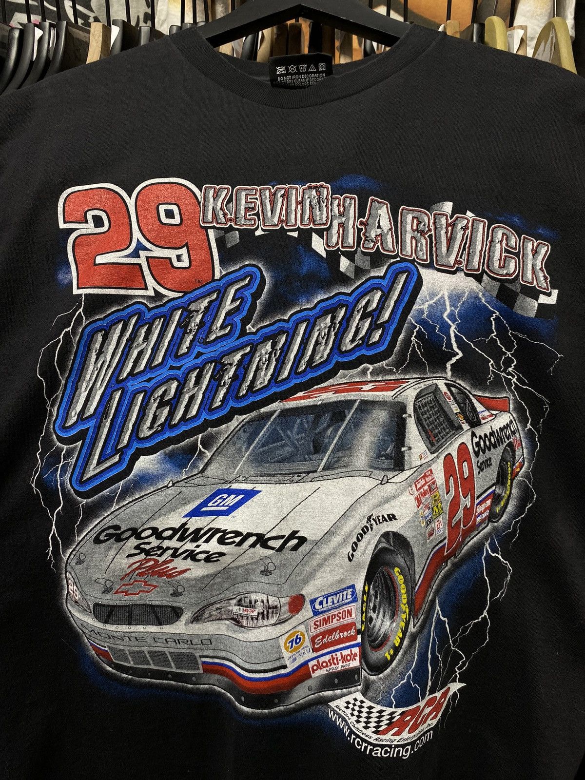 NASCAR × Vintage Vintage 90’s Nascar Racer Tee Shirt Medium Size US M / EU 48-50 / 2 - 4 Thumbnail