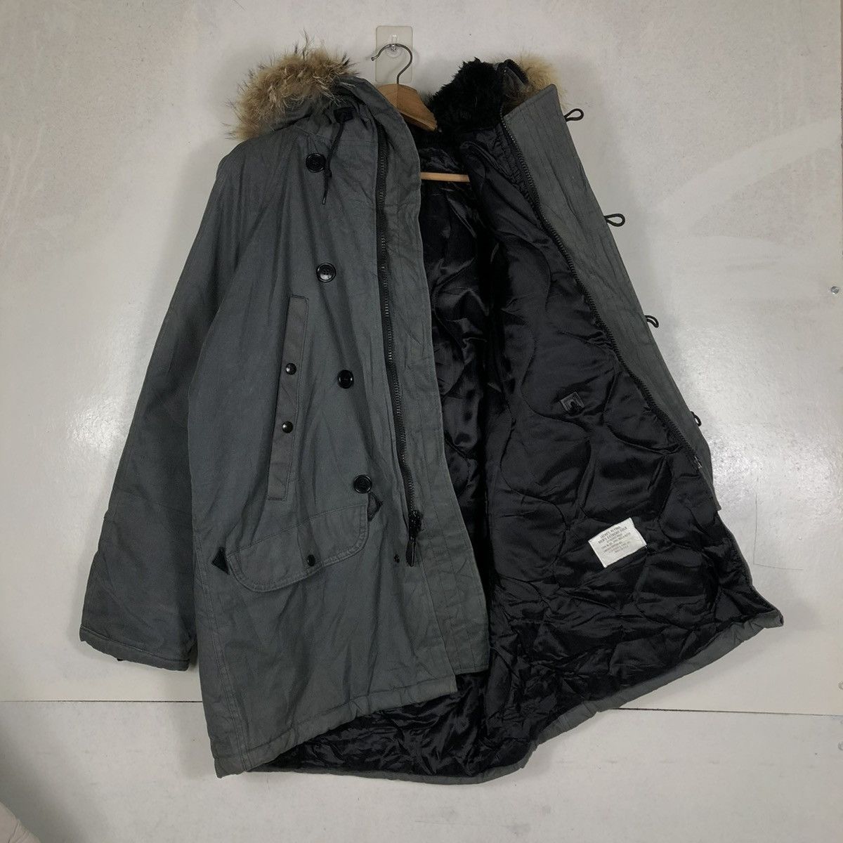 I. Spiewak And Sons 📌VINTAGE BOMBER JACKET 1N3BFJ I.SPIEWAK SON FUR HOODIE Size US M / EU 48-50 / 2 - 12 Thumbnail