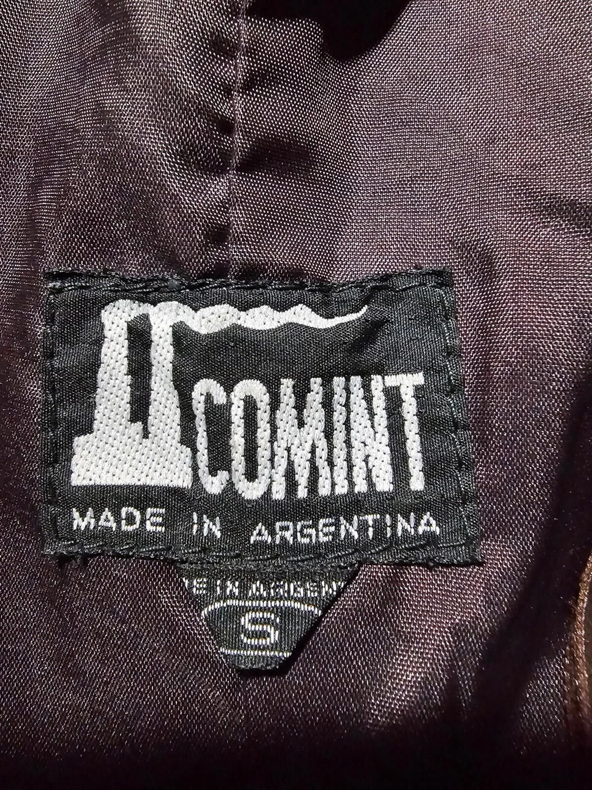 Coming Soon Comint Argentina Long Trench Style Brown Leather Jacket S Size S / US 4 / IT 40 - 3 Thumbnail