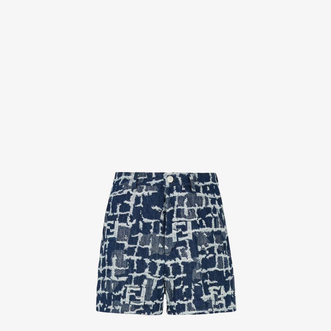 Fendi o1s1wg110525 Shorts in Navy Size US 31 - 1 Thumbnail