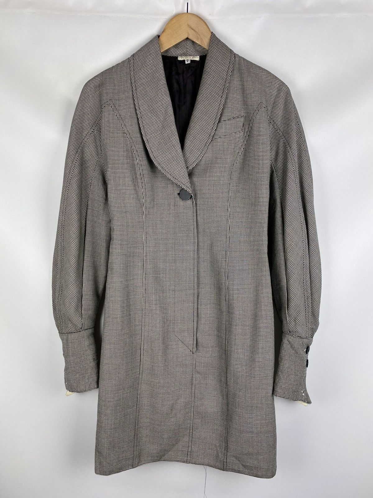 Dior Christian Dior Coordonnes vintage wool plaid blazer dress Size M / US 6-8 / IT 42-44 - 1 Thumbnail