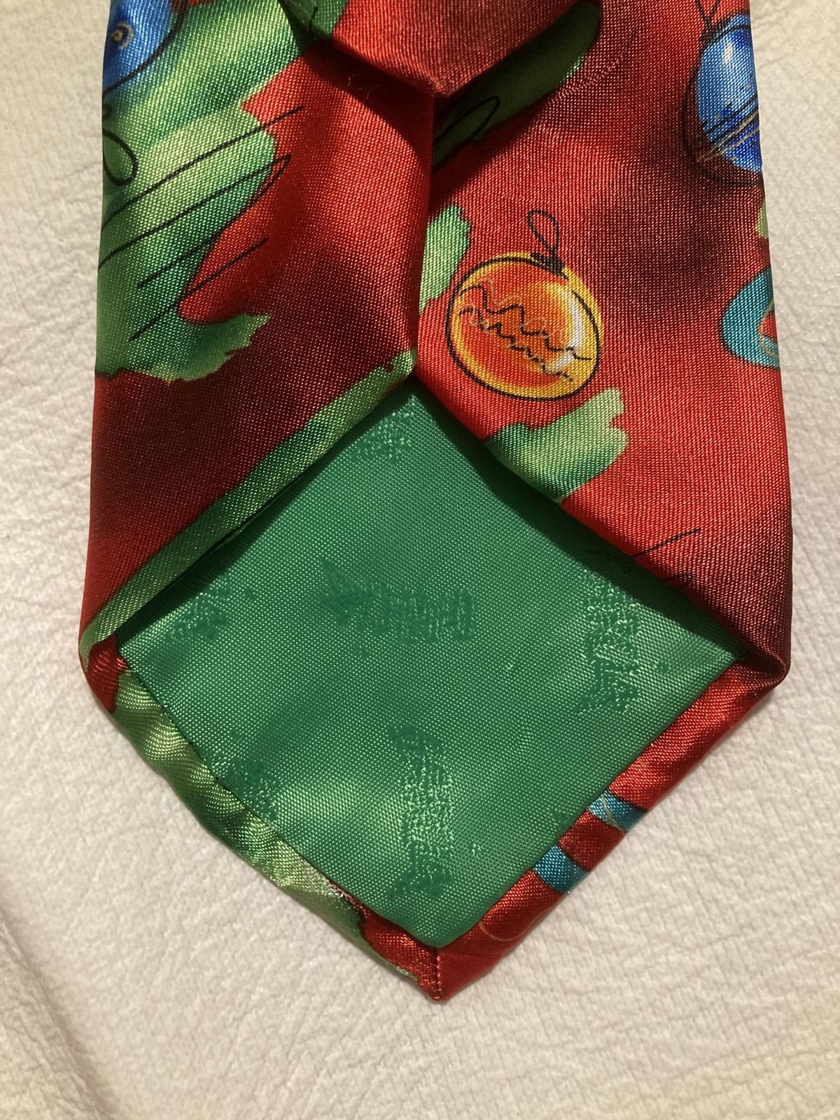 Designer NWOT Jerry Garcia Christmas Ornament Tie Size ONE SIZE - 5 Thumbnail