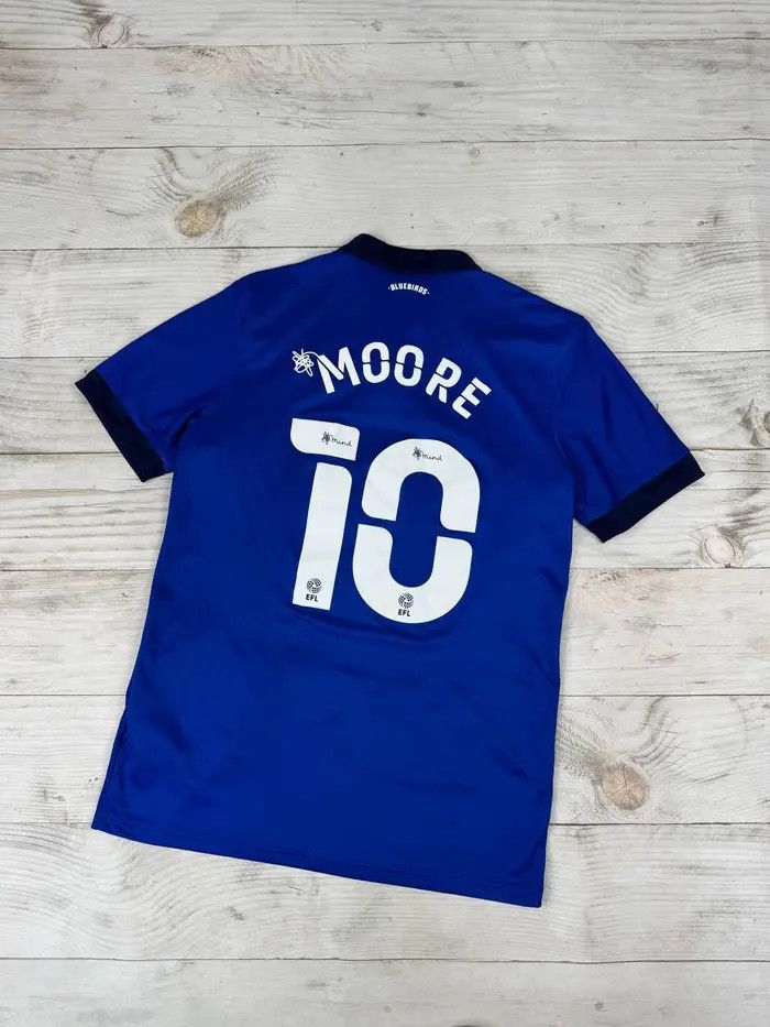 Adidas Adidas Cardiff City 2021 2022 Moore #10 Home Shirt Jersey Size US M / EU 48-50 / 2 - 2 Thumbnail