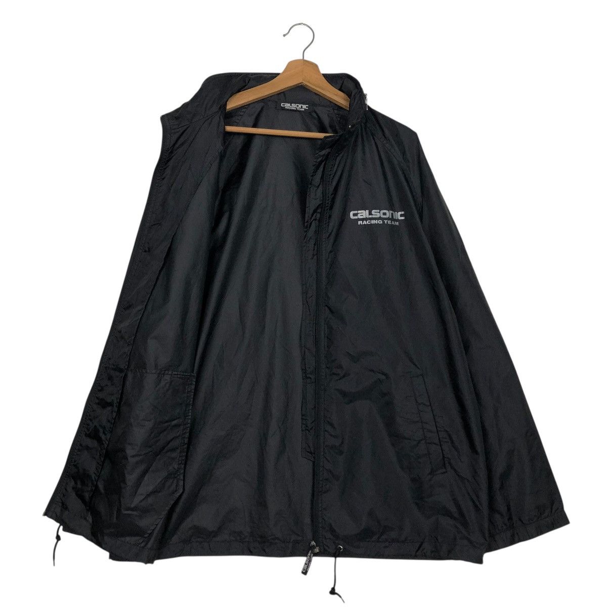 Japanese Brand 🔥VINTAGE NYLON BOMBER JACKET CALSONIC RACING BIG LOGO Size US M / EU 48-50 / 2 - 16 Thumbnail
